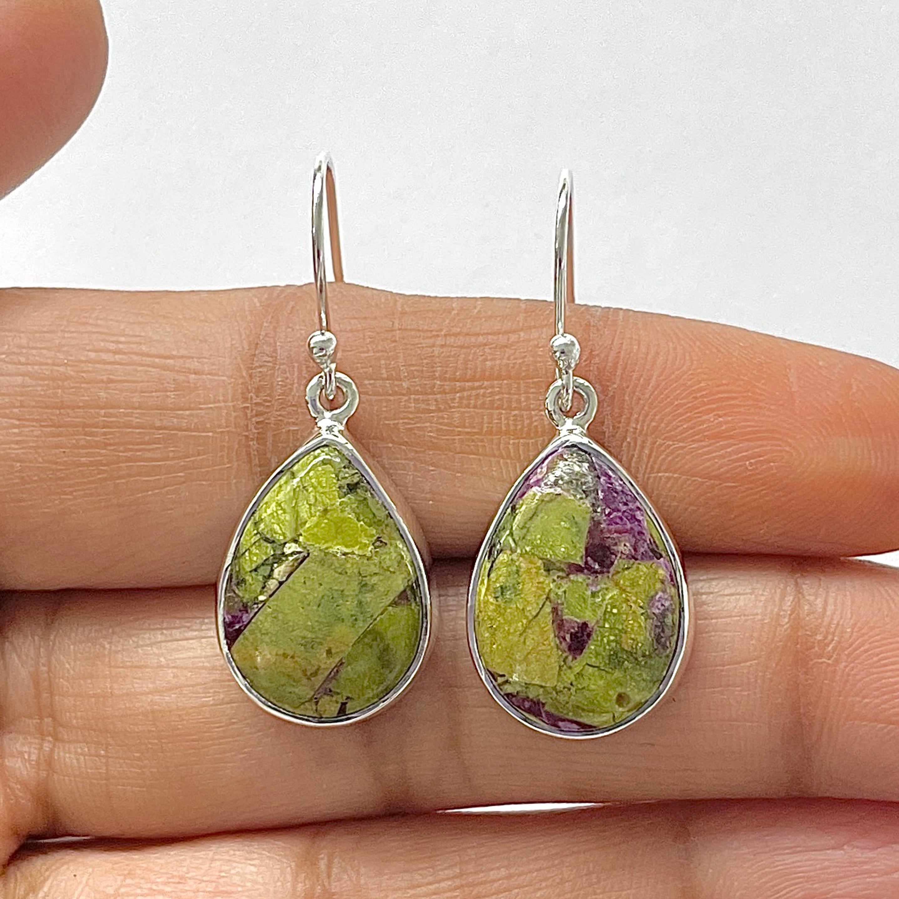 Stichtite Earring-(SCT-3-10)