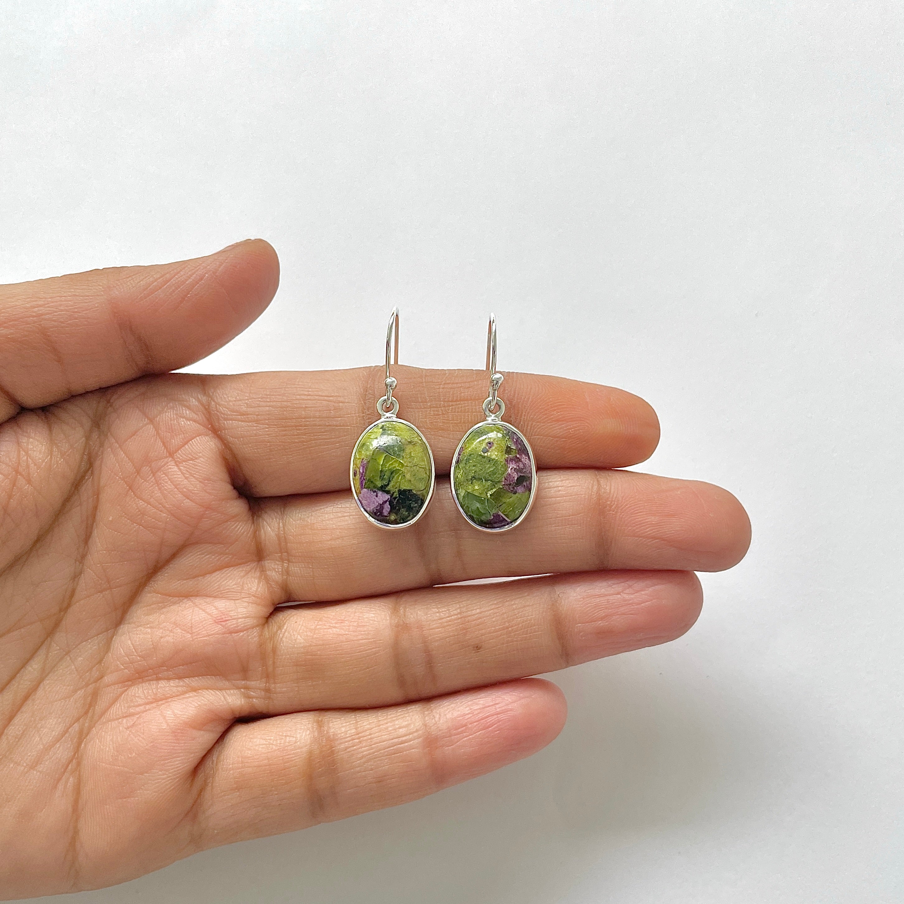 Stichtite Earring-(SCT-3-3)