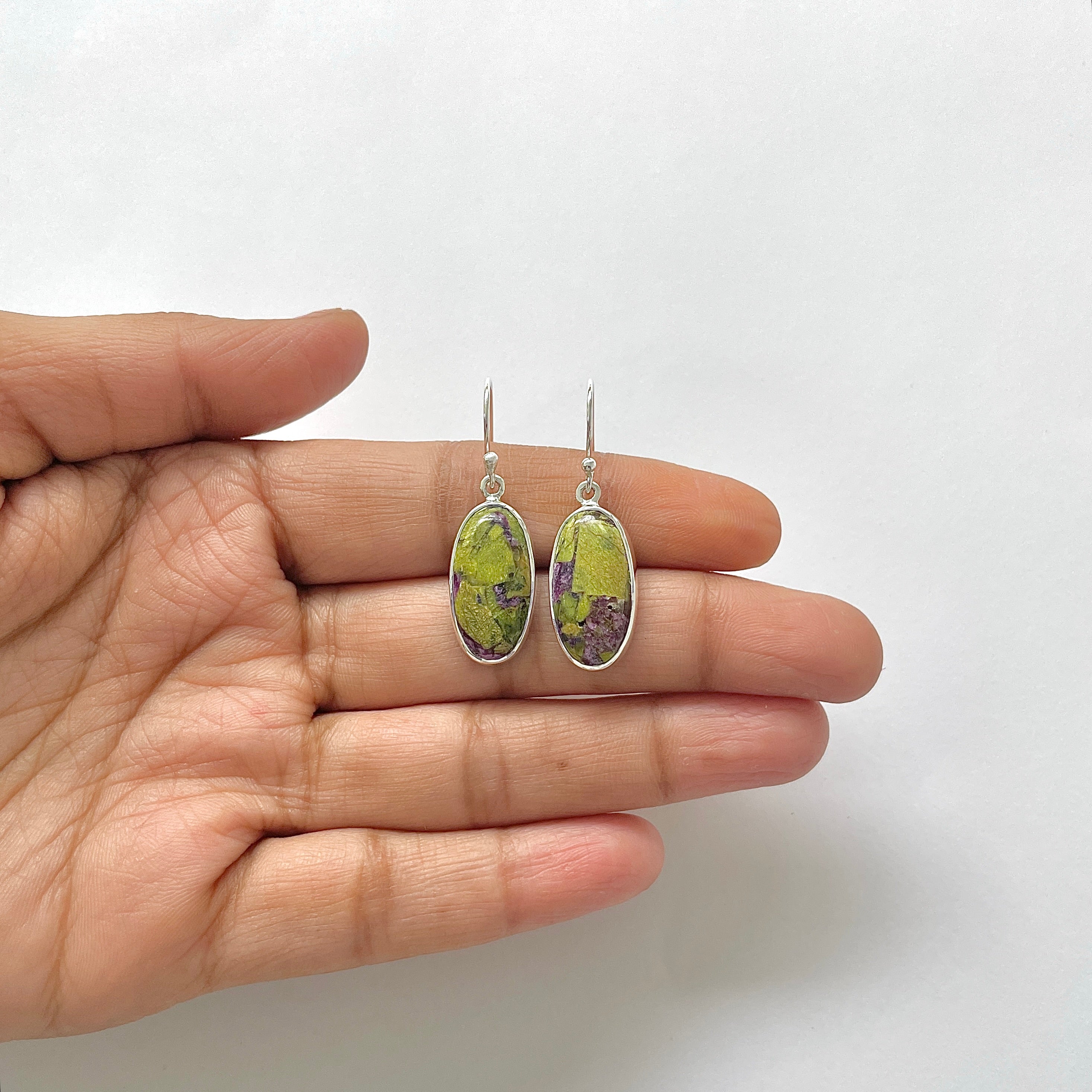 Stichtite Earring-(SCT-3-5)
