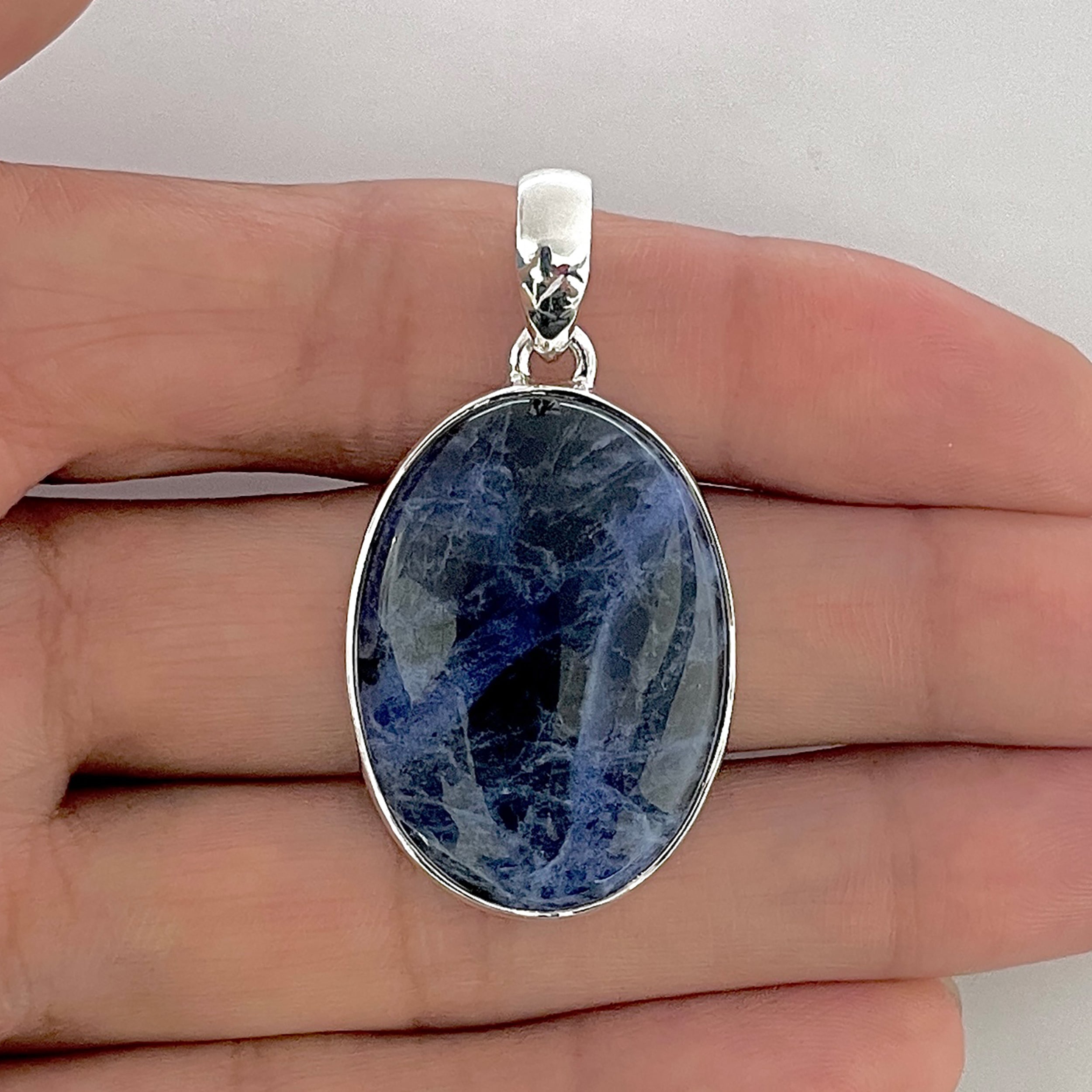Sodalite Pendant-(SDL-1-13)