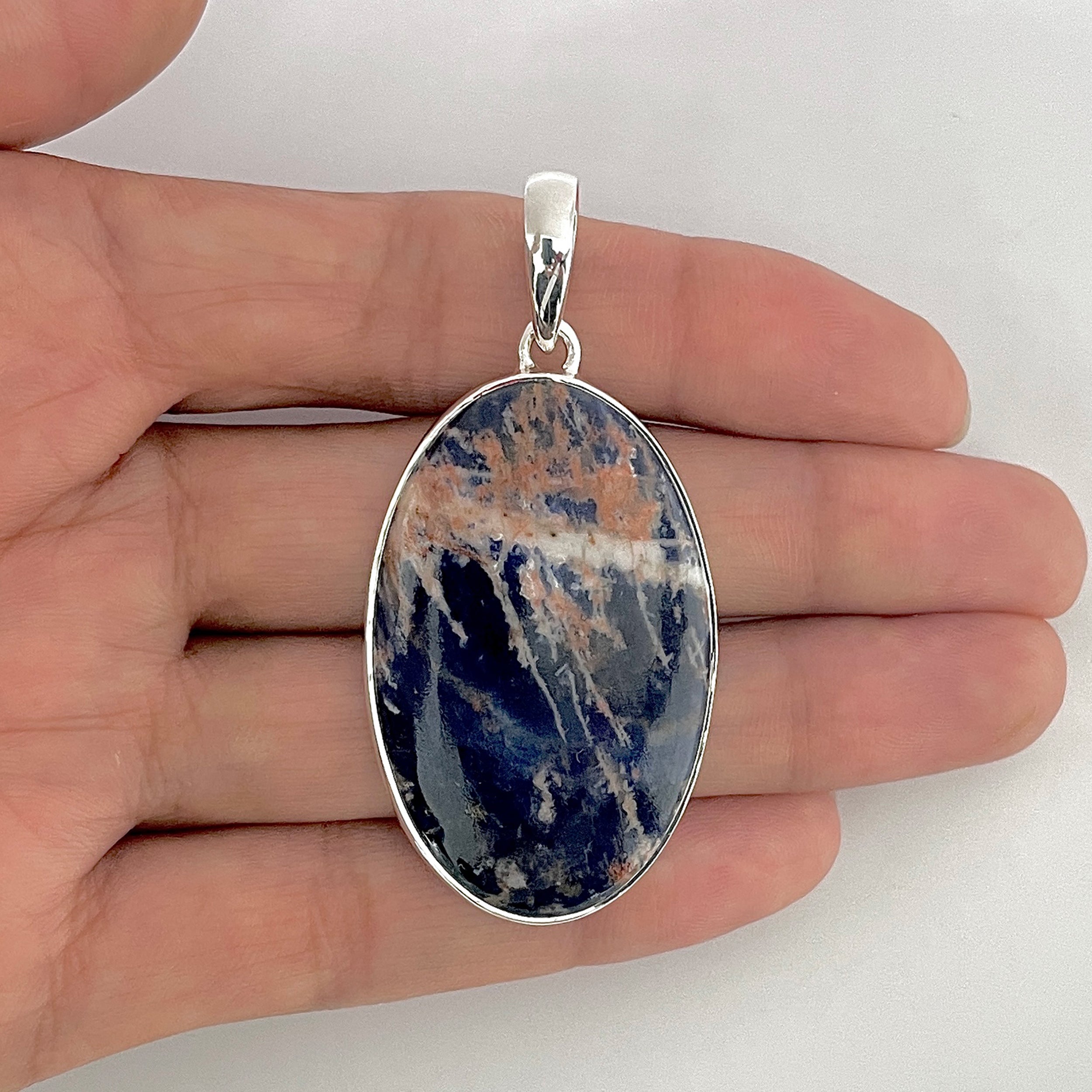 Sodalite Pendant-(SDL-1-14)