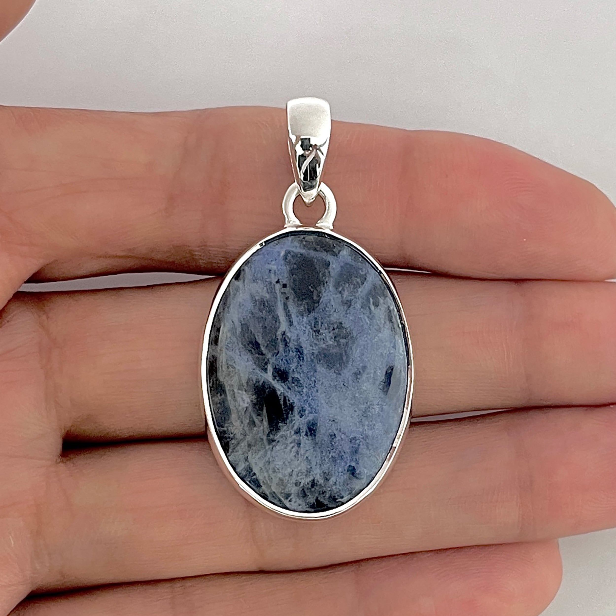 Sodalite Pendant-(SDL-1-15)