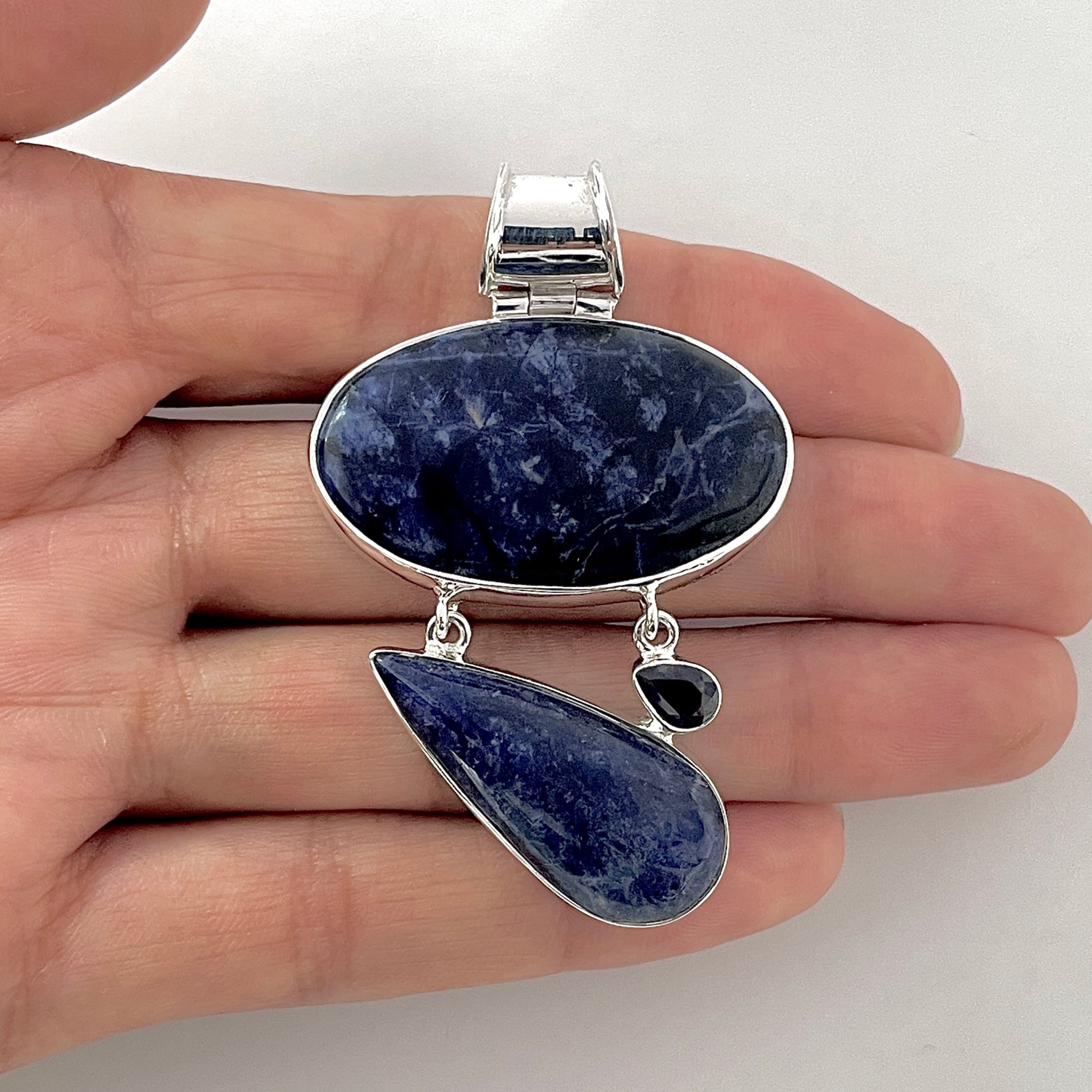Sodalite Pendant-(SDL-1-17)