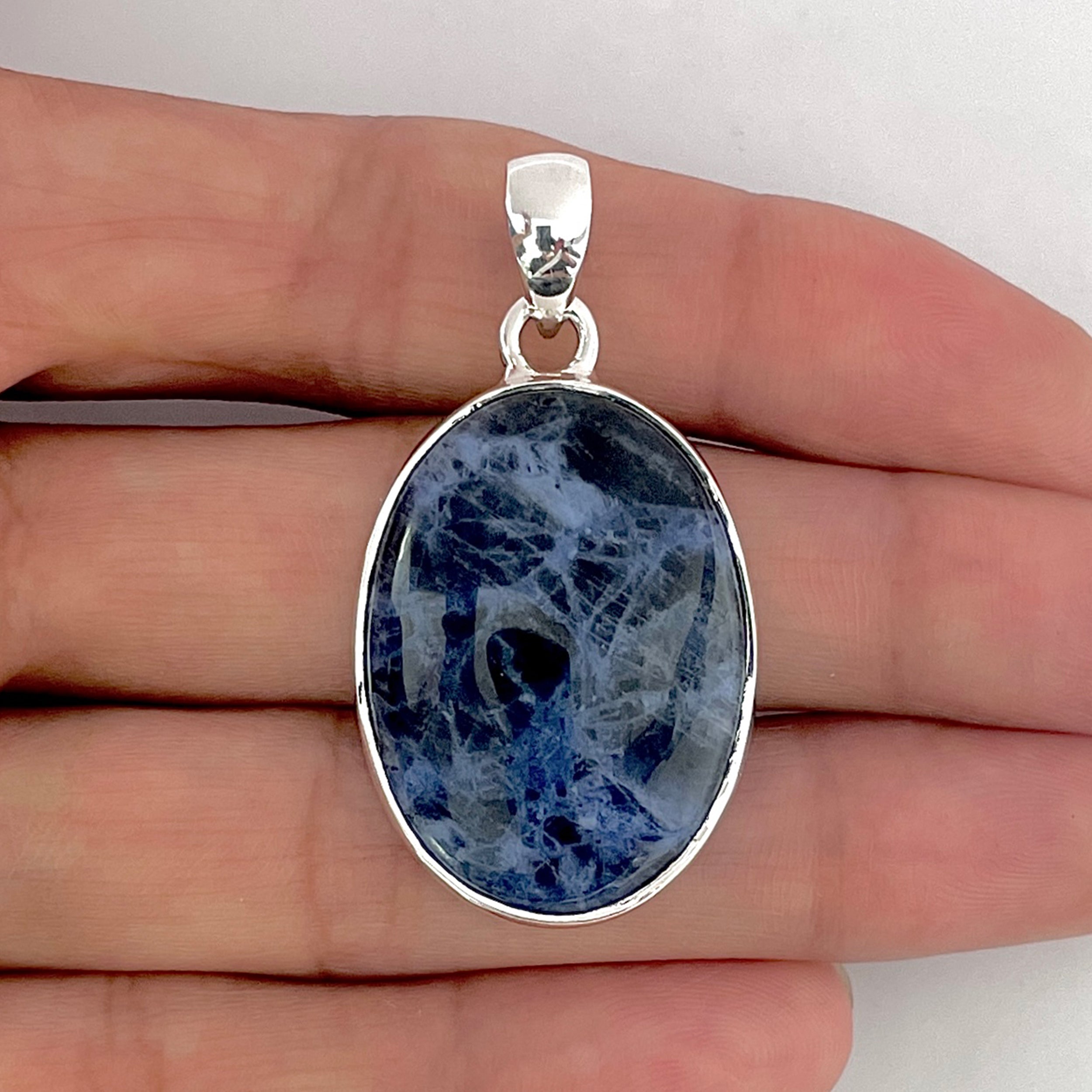 Sodalite Pendant-(SDL-1-2)