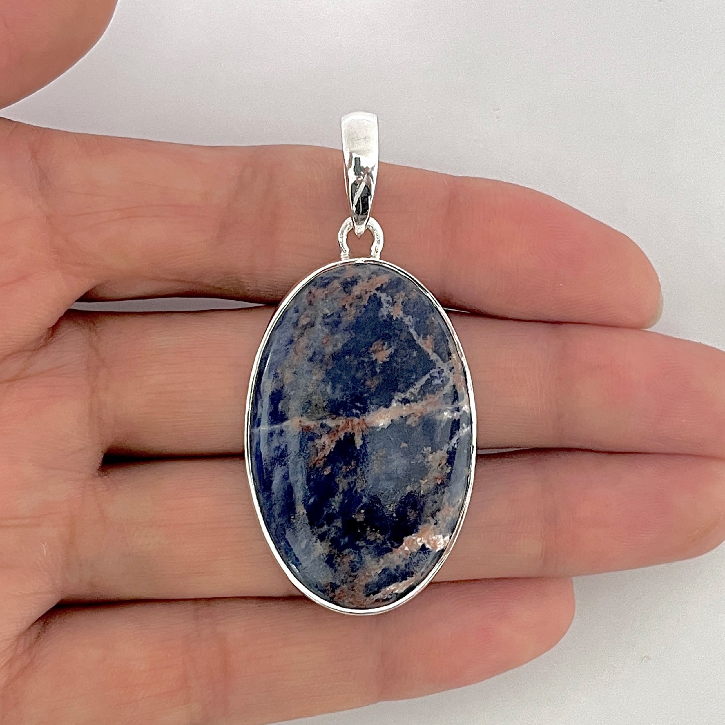 Sodalite Pendant-(SDL-1-21)