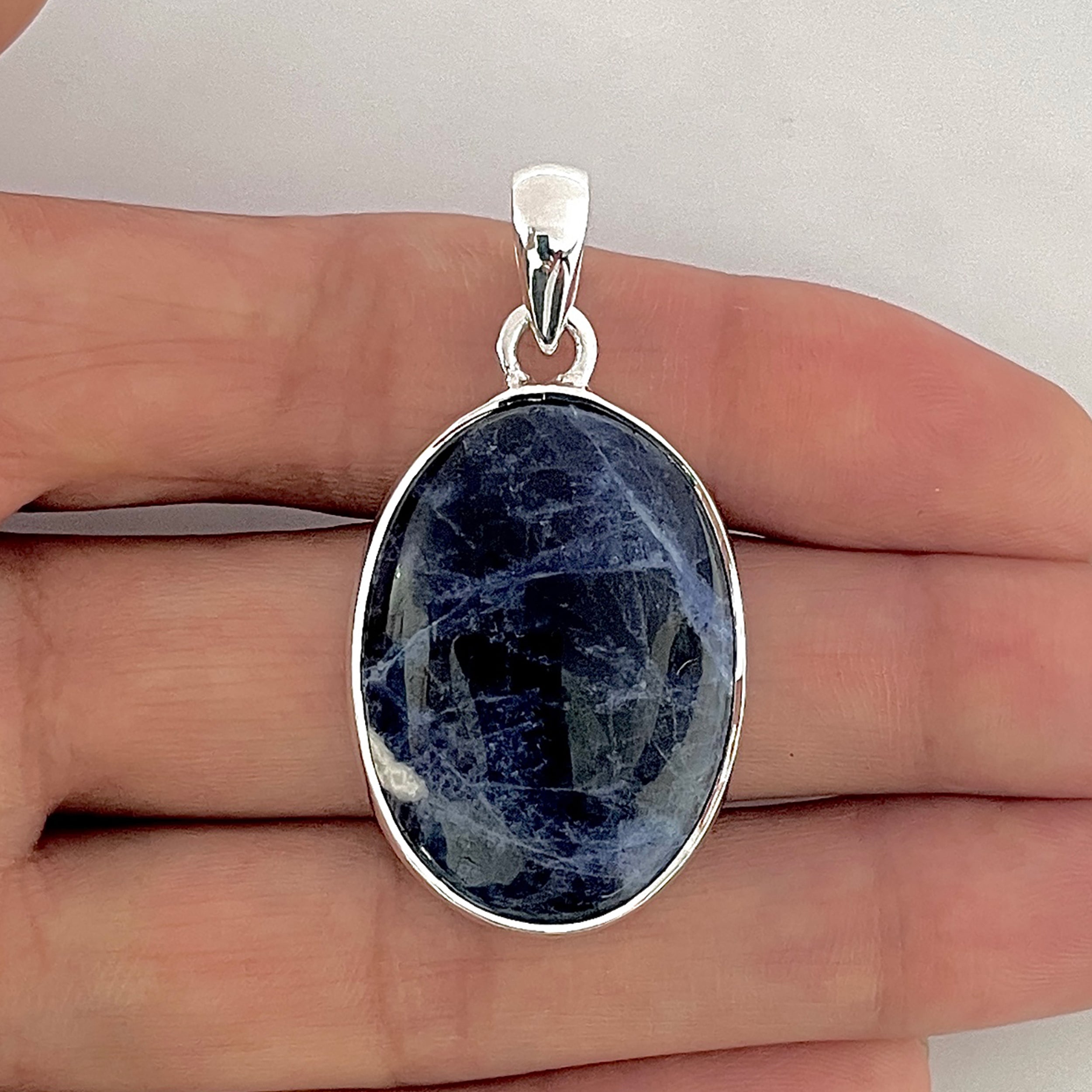 Sodalite Pendant-(SDL-1-22)