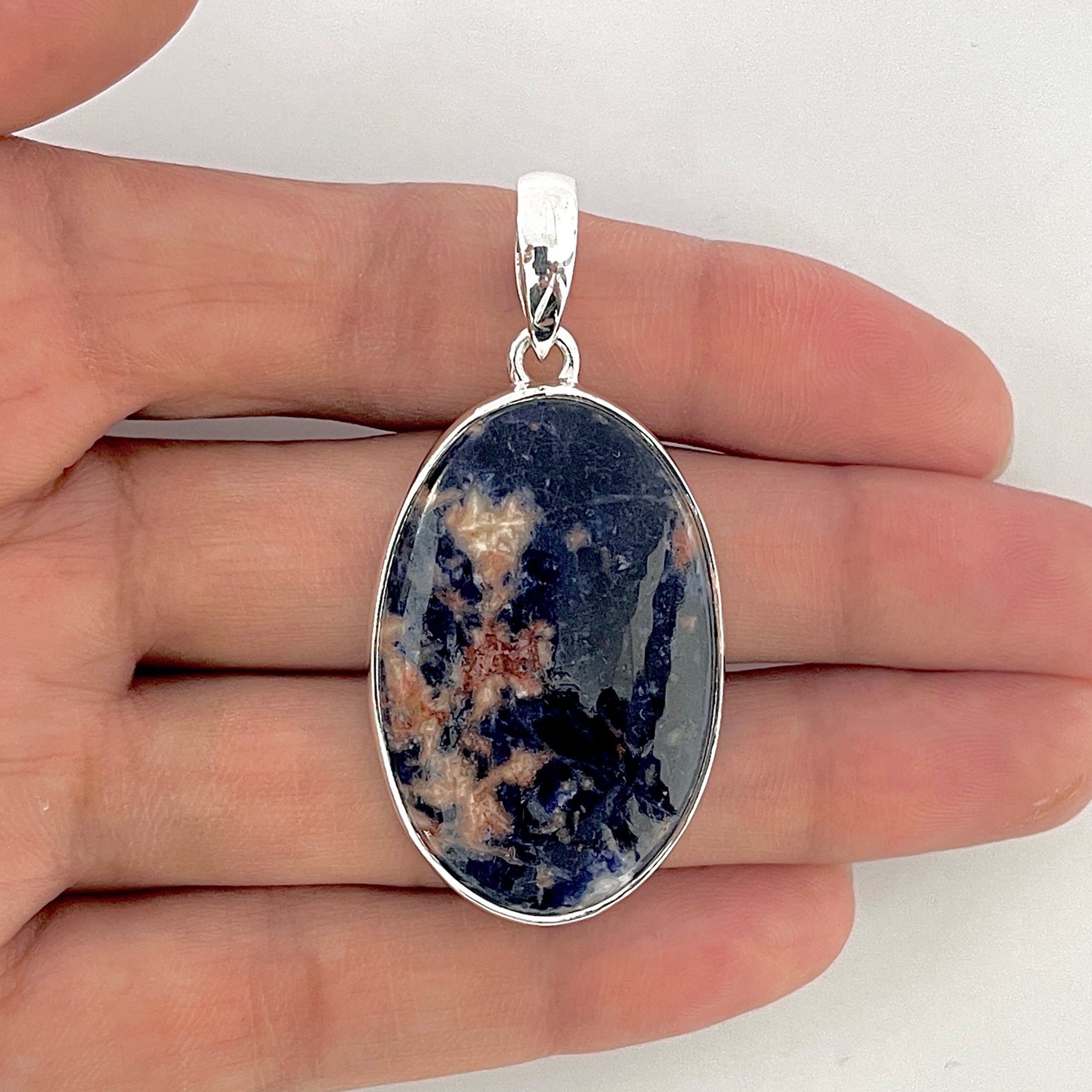 Sodalite Pendant-(SDL-1-27)