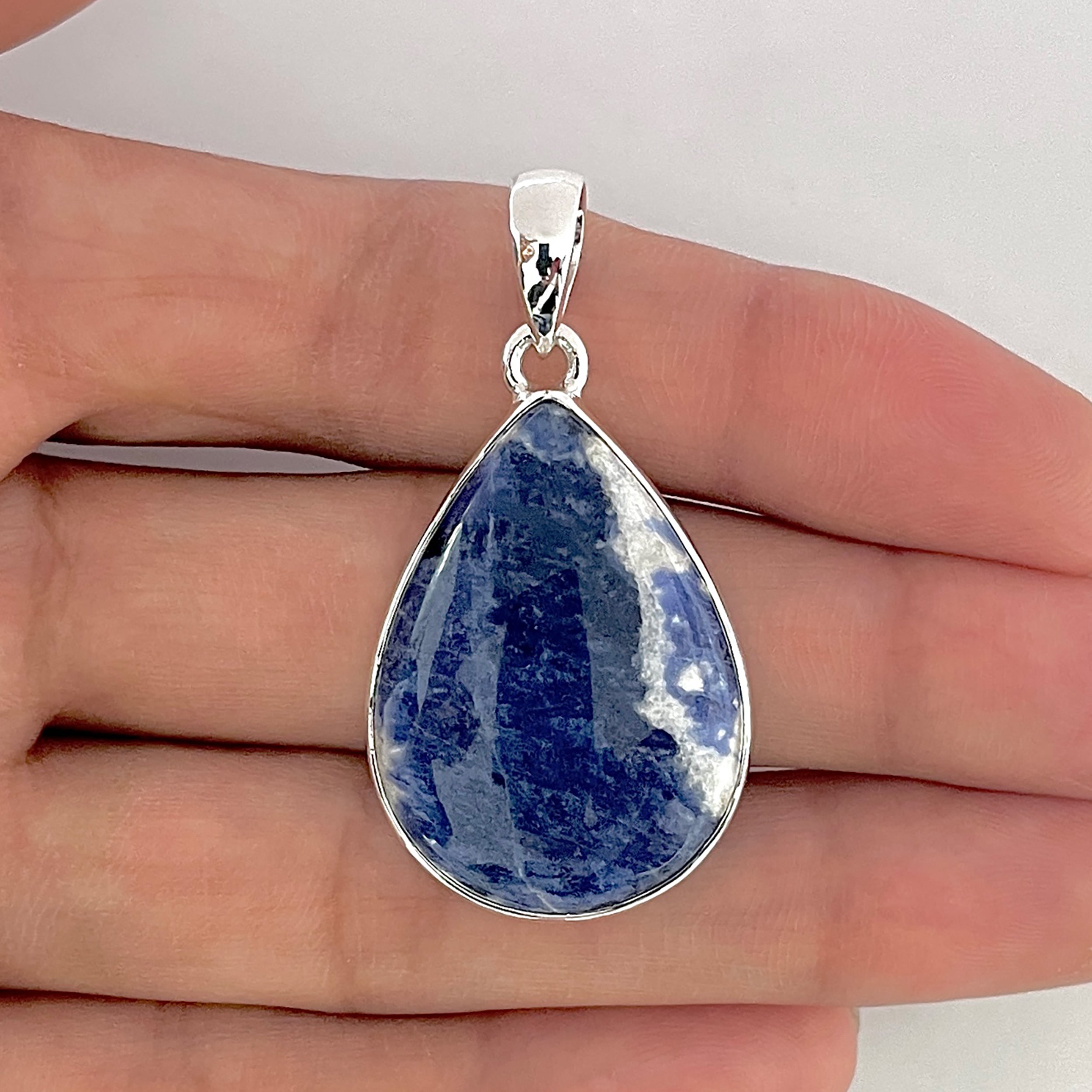 Sodalite Pendant-(SDL-1-28)