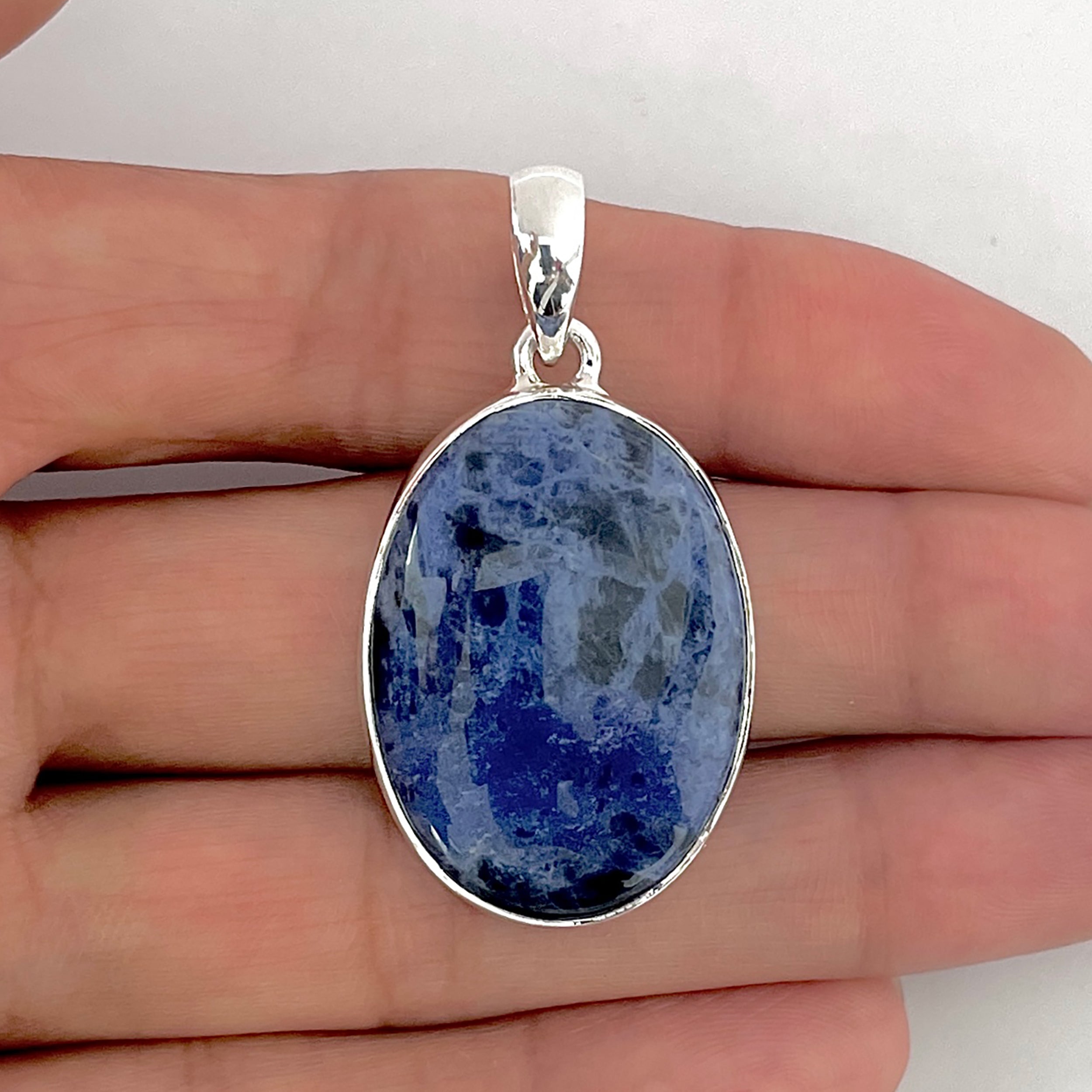 Sodalite Pendant-(SDL-1-3)