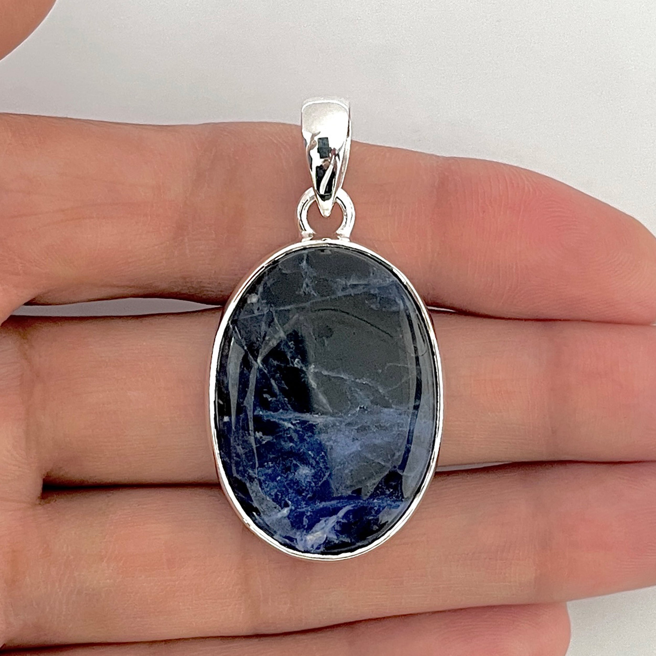 Sodalite Pendant-(SDL-1-34)