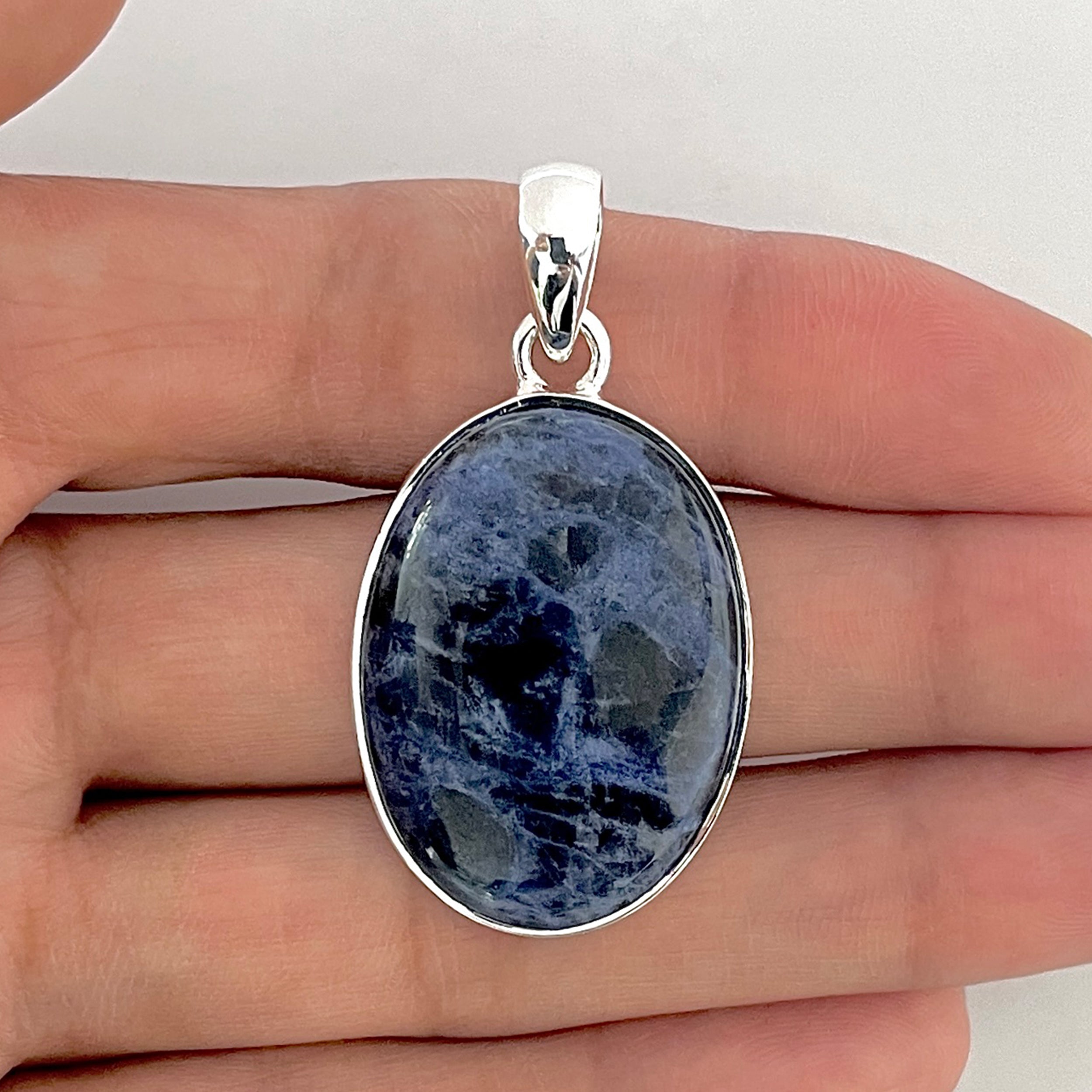 Sodalite Pendant-(SDL-1-36)