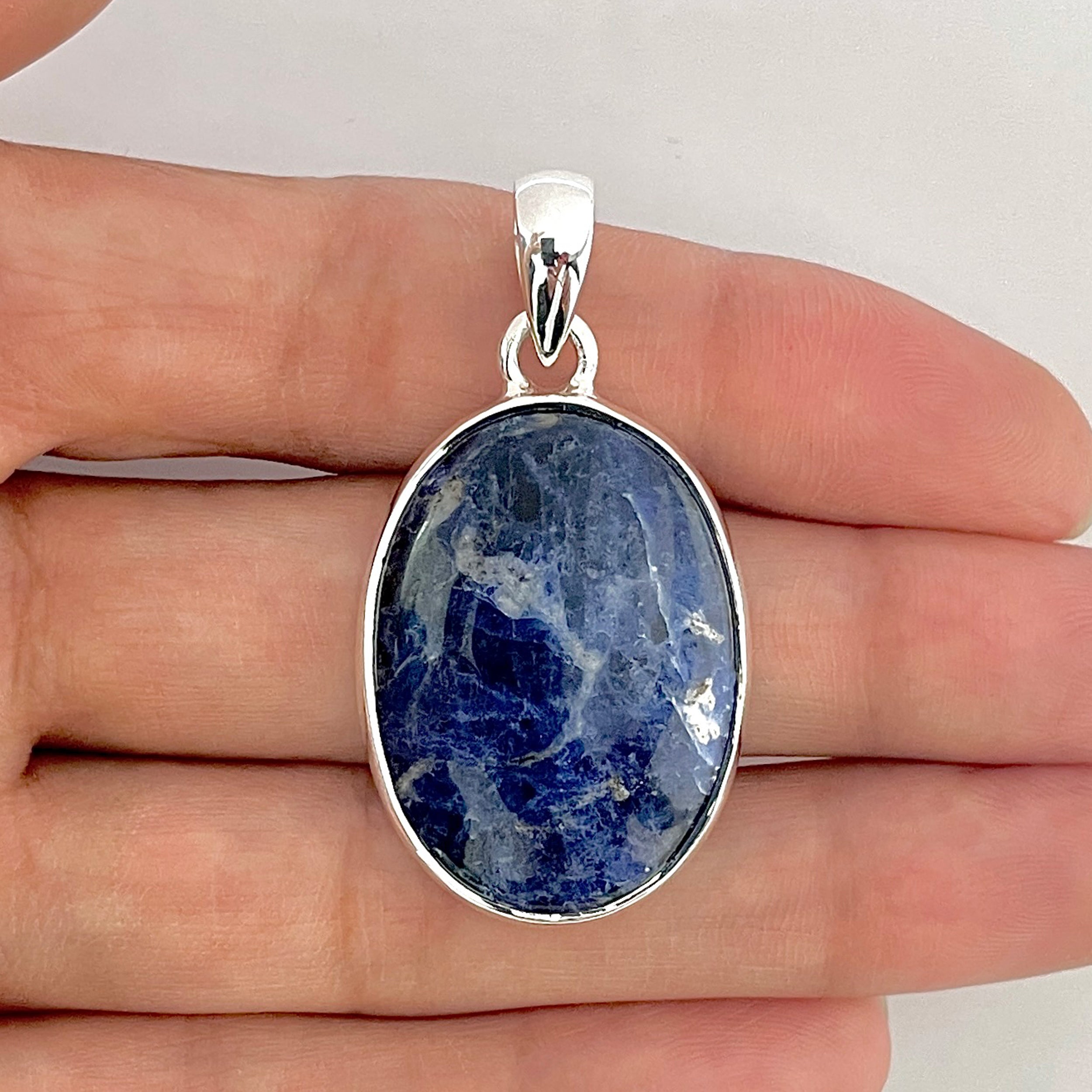 Sodalite Pendant-(SDL-1-38)