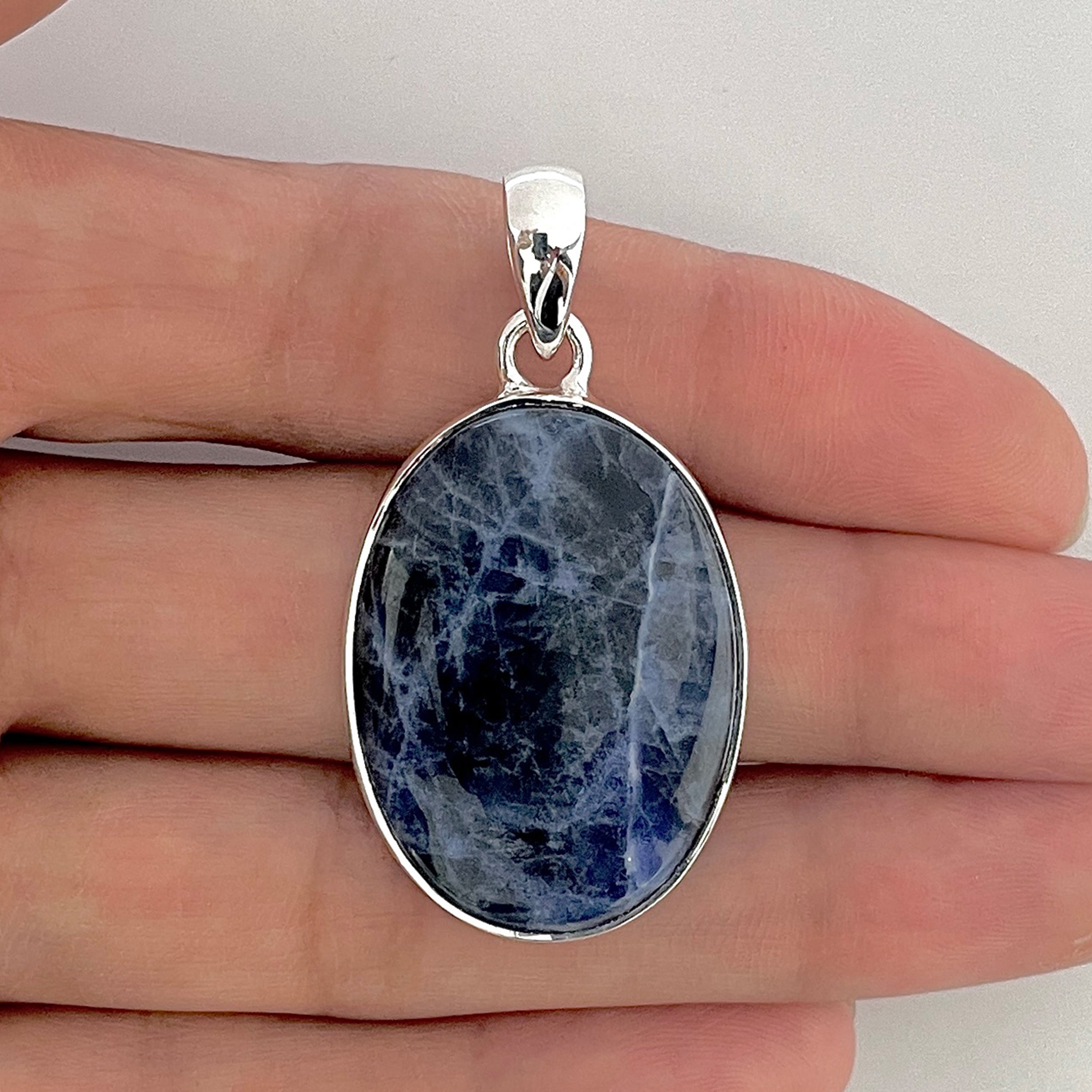 Sodalite Pendant-(SDL-1-39)