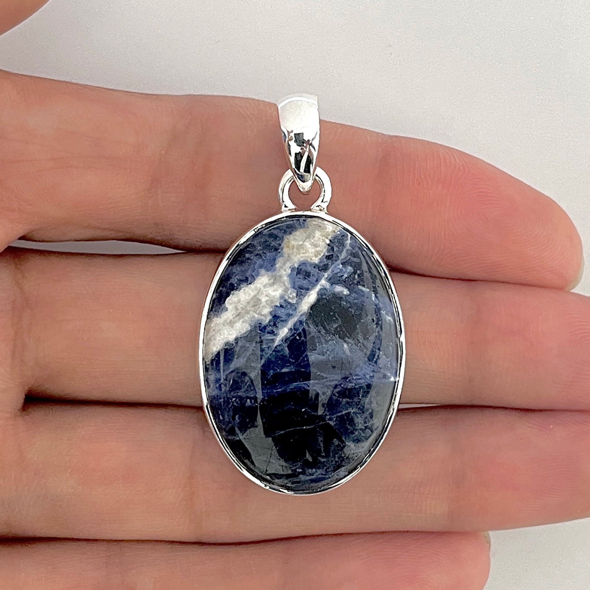 Sodalite Pendant-(SDL-1-41)
