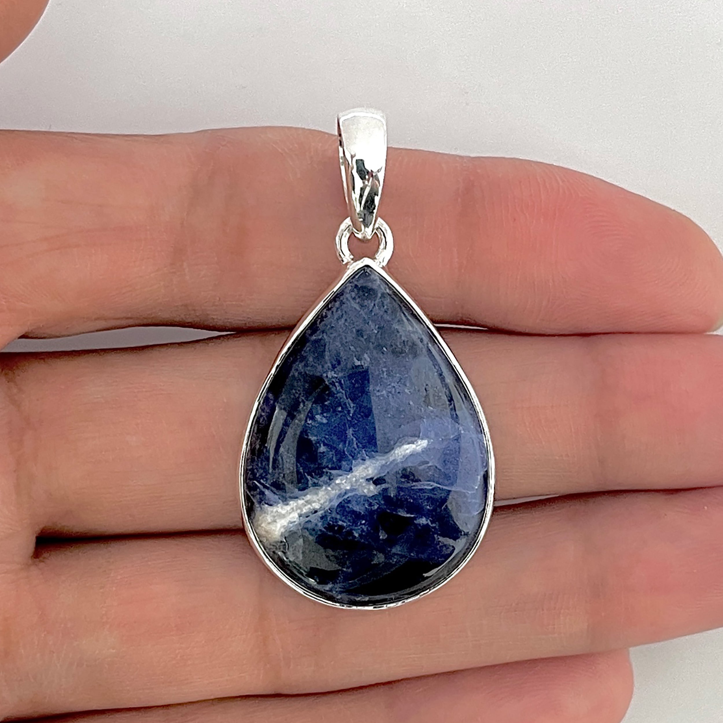 Sodalite Pendant-(SDL-1-43)