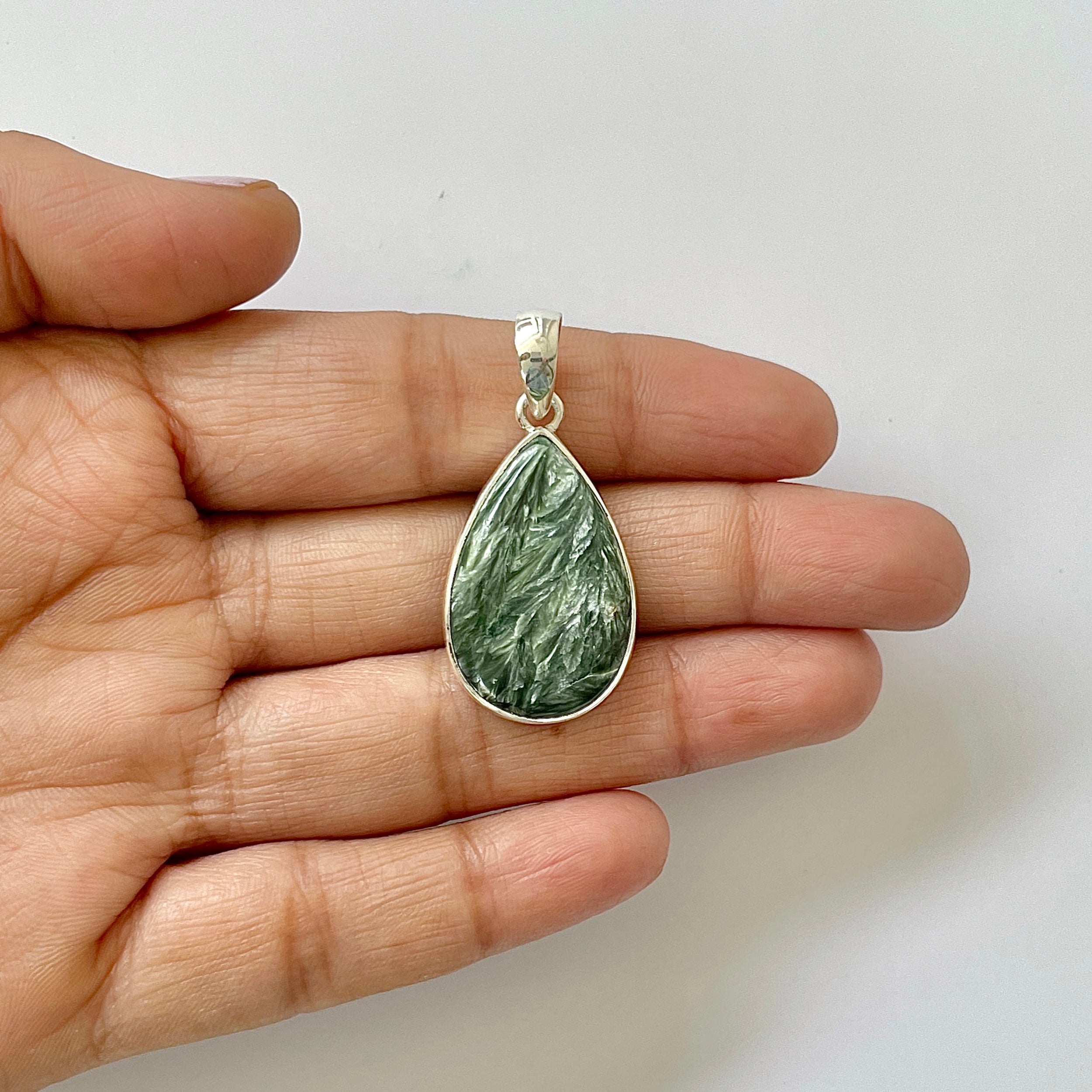 Seraphinite Pendant-(SER-1-13)
