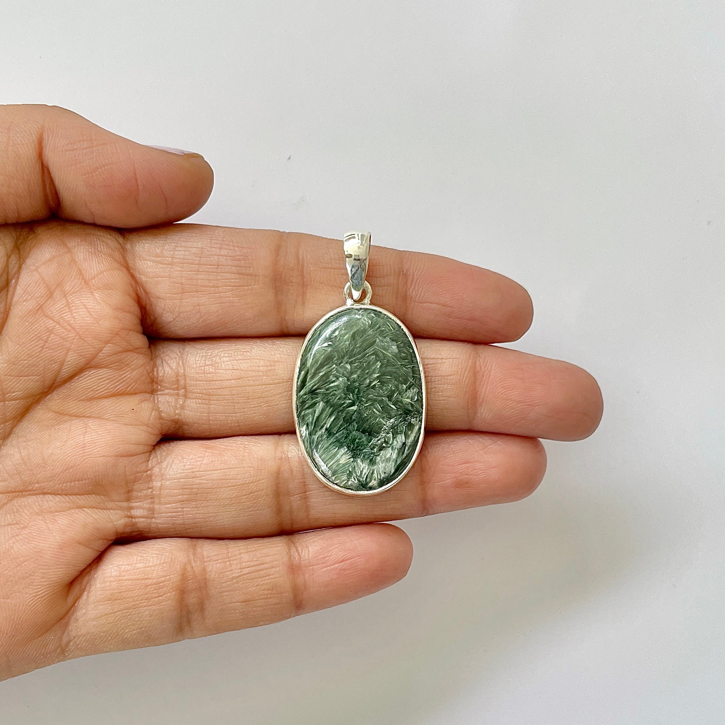 Seraphinite Pendant-(SER-1-2)
