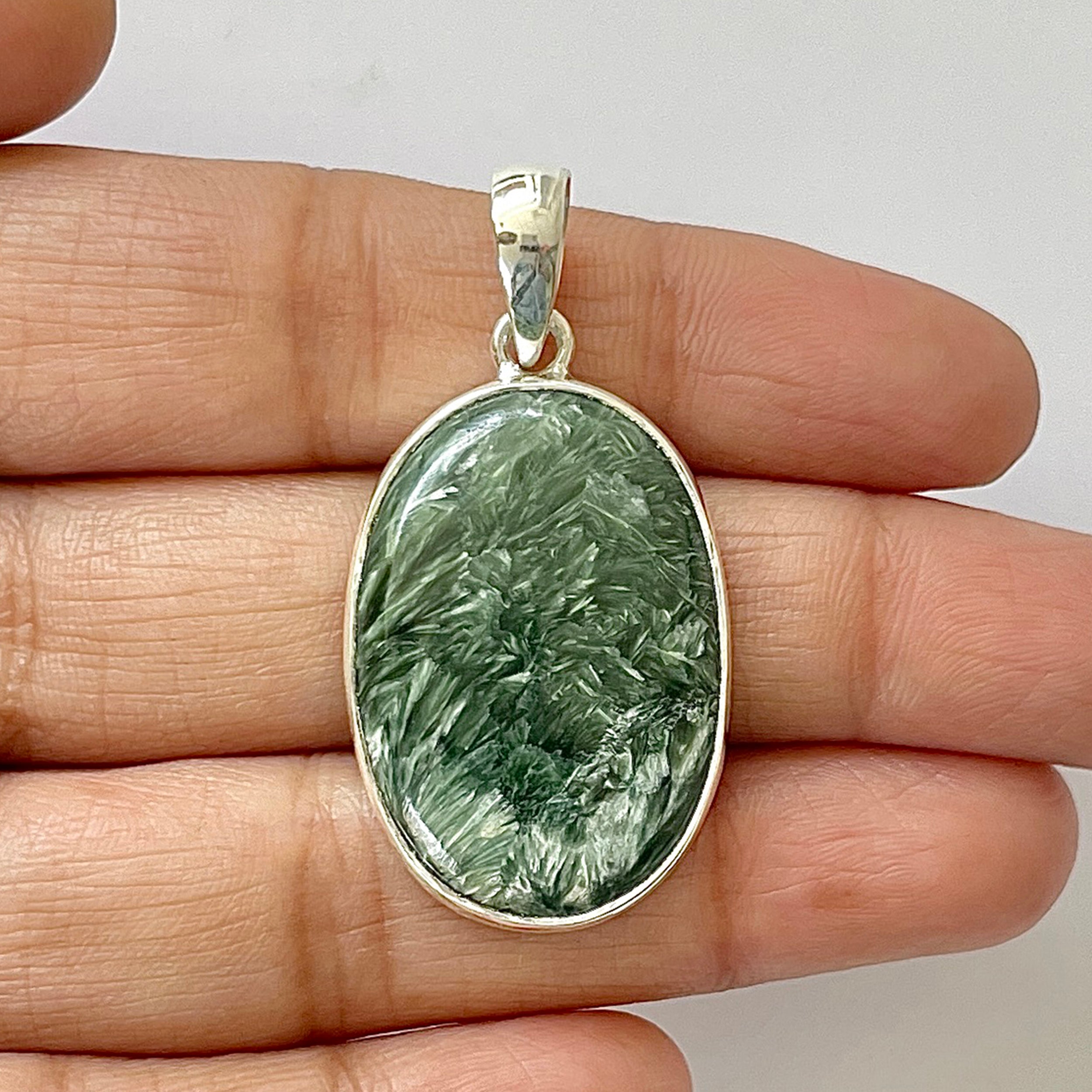 Seraphinite Pendant-(SER-1-2)