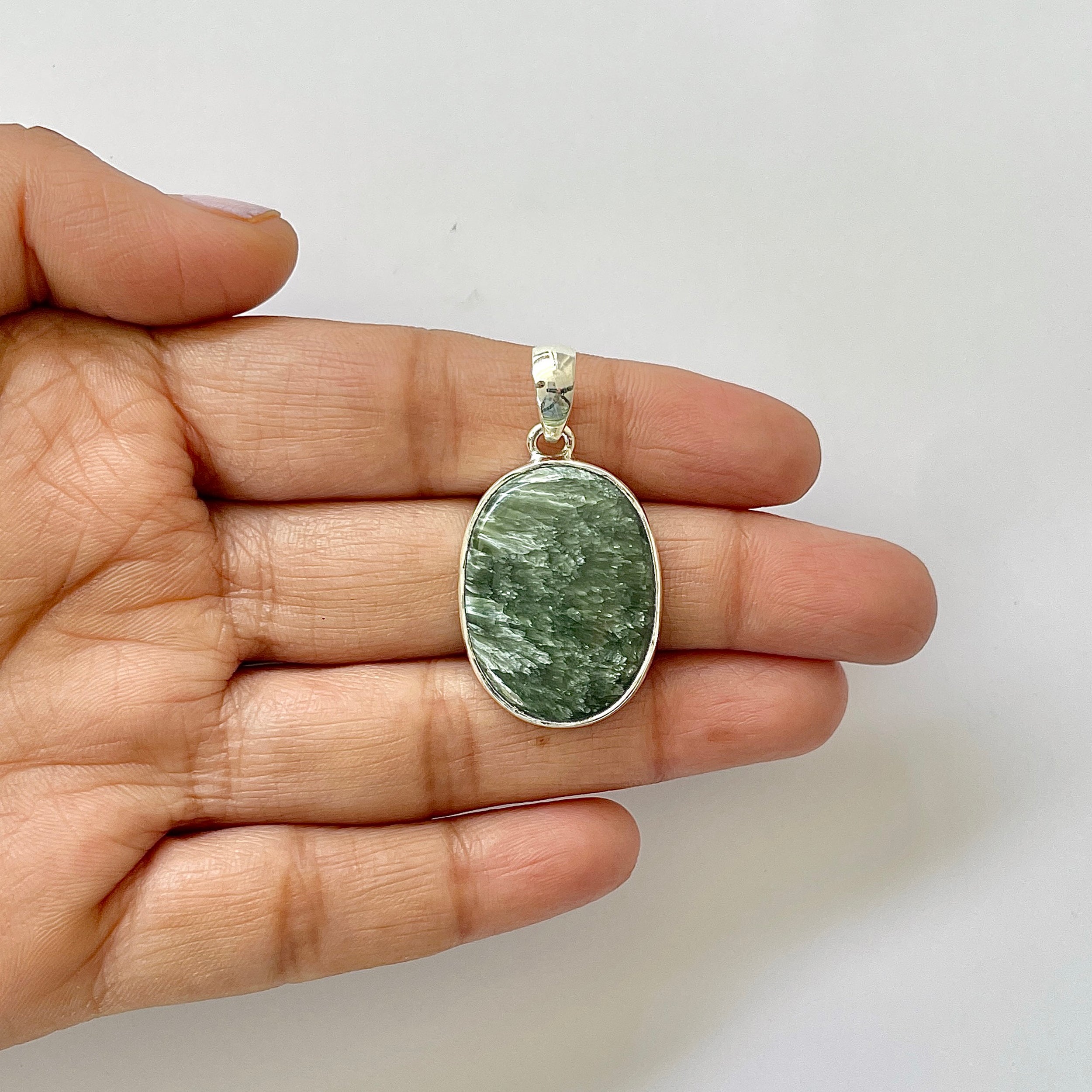 Seraphinite Pendant-(SER-1-26)