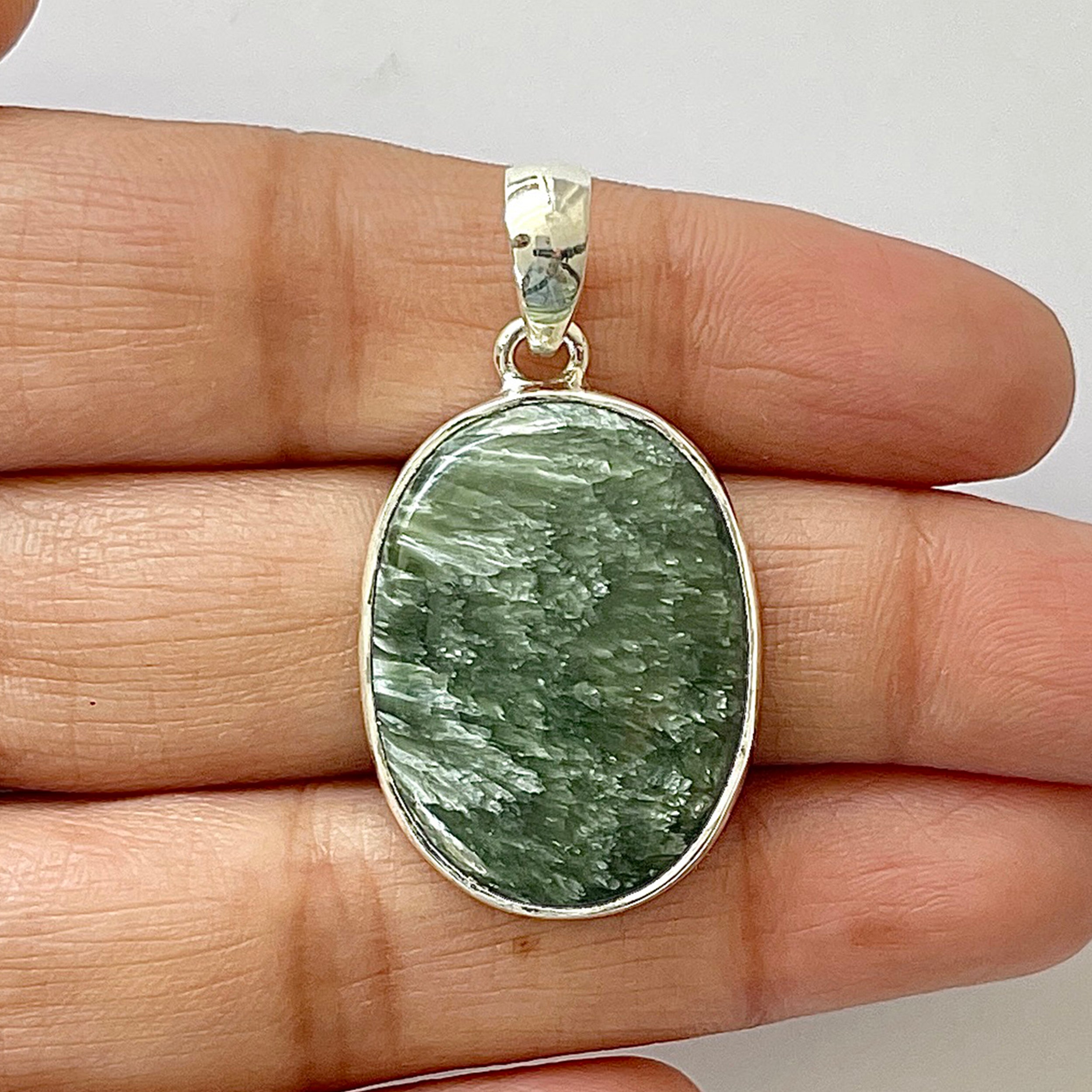 Seraphinite Pendant-(SER-1-26)