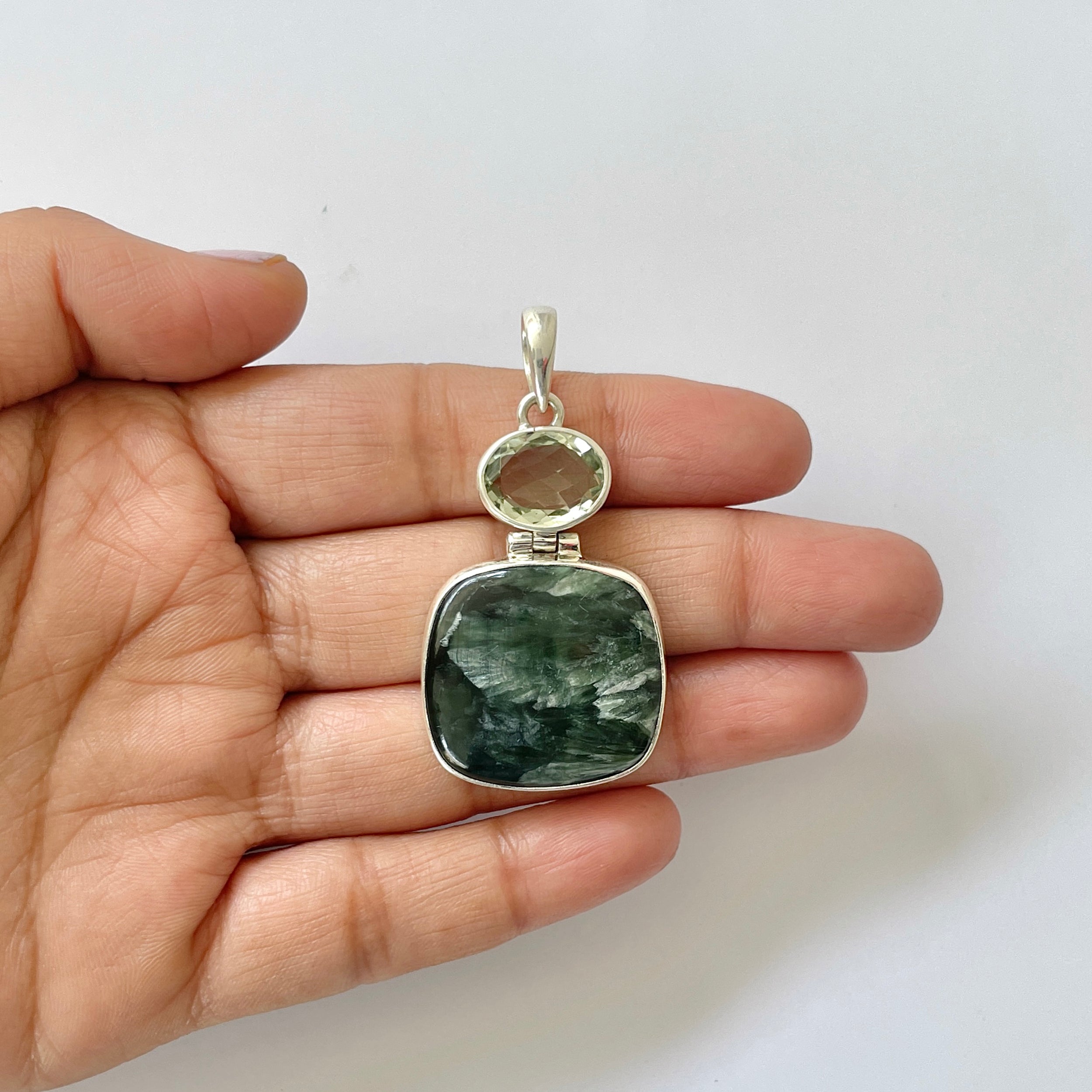 Seraphinite Pendant-(SER-1-4)