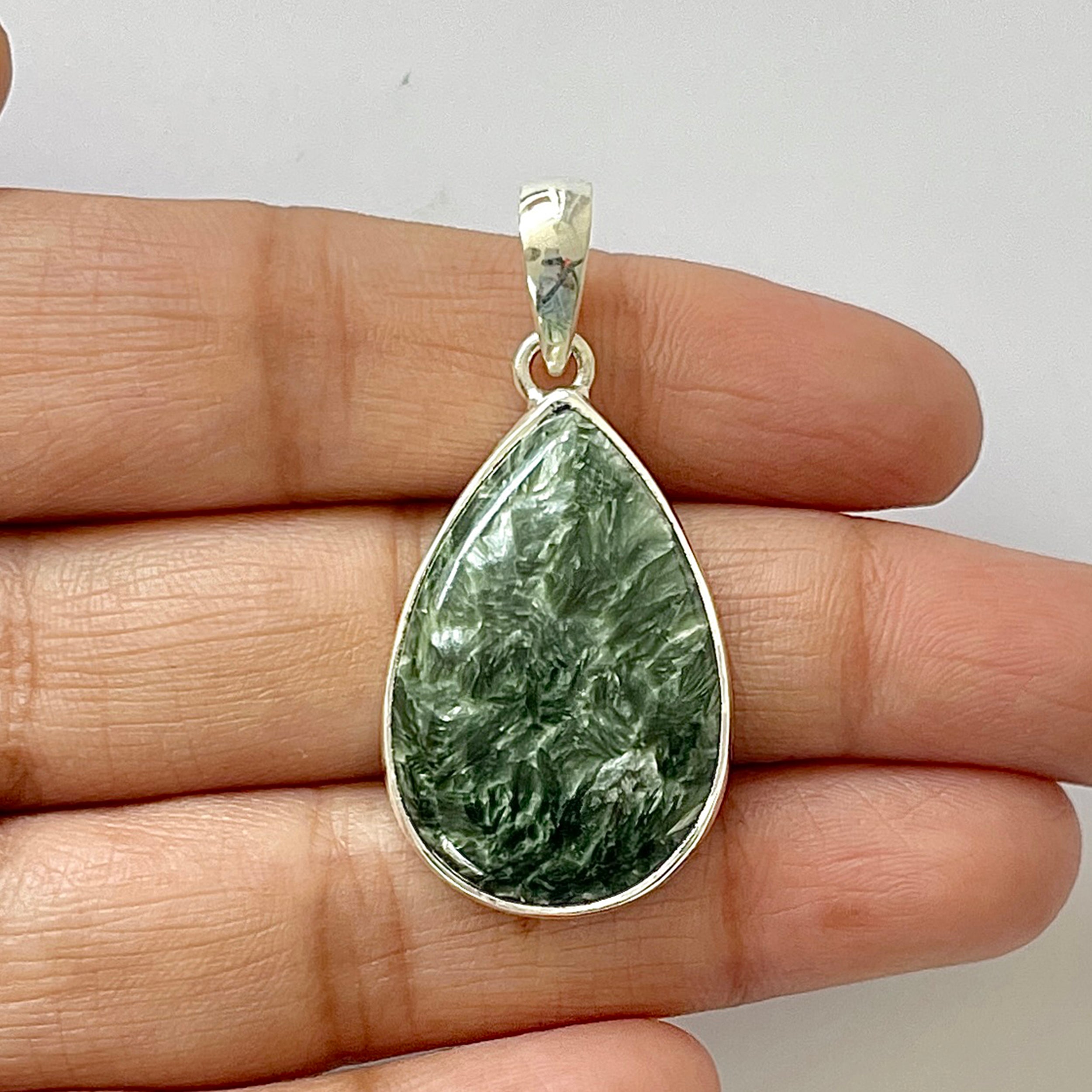 Seraphinite Pendant-(SER-1-42)