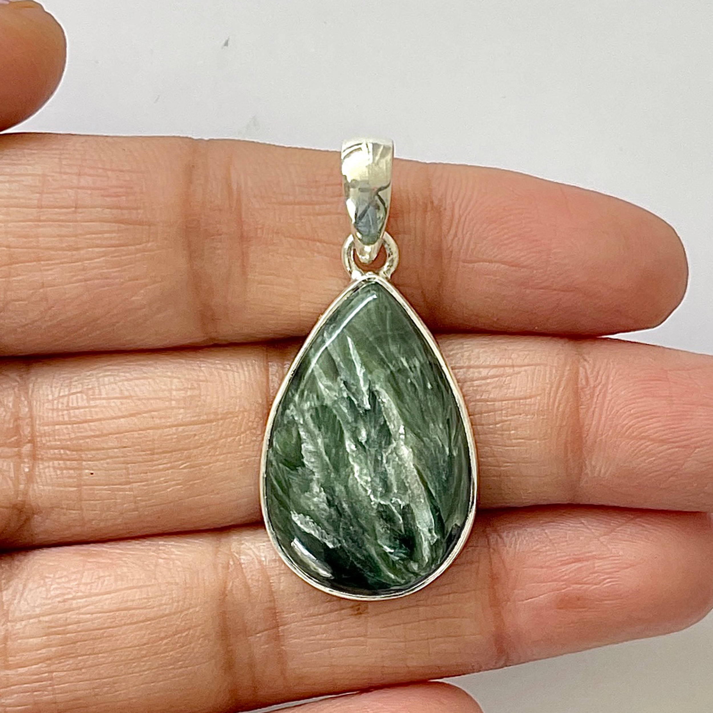 Seraphinite Pendant-(SER-1-50)