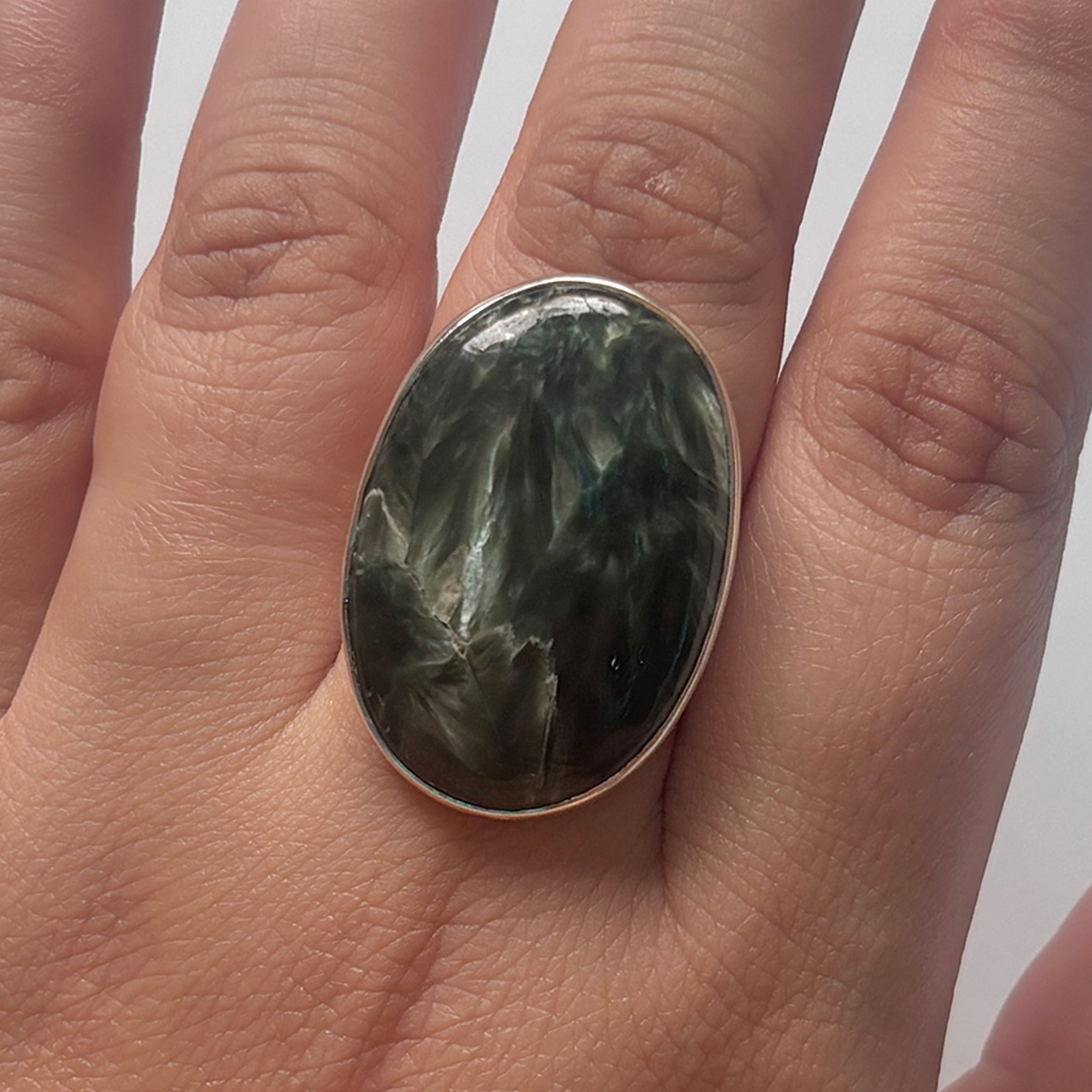 Seraphinite Ring-(SER-2-11)