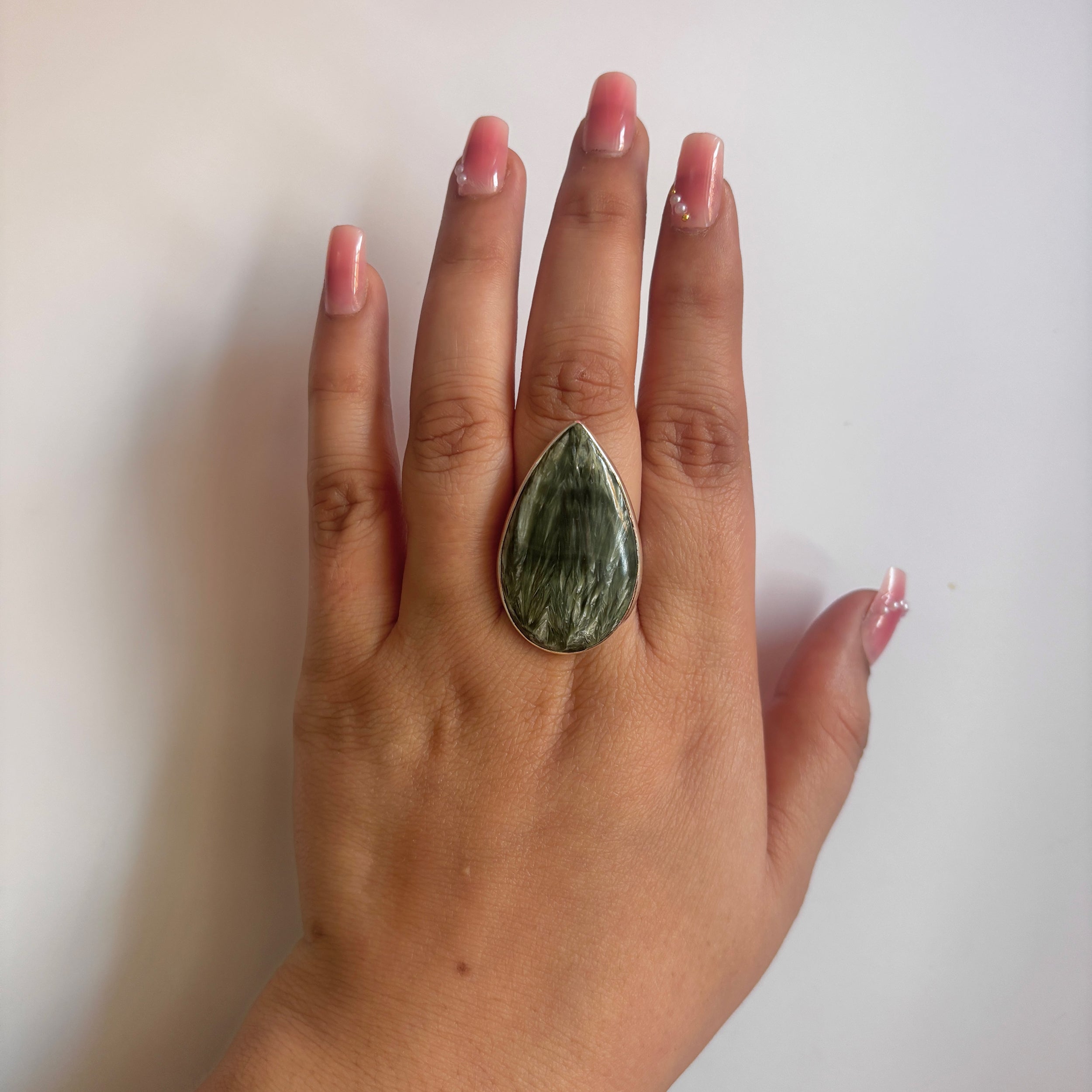 Seraphinite Ring-(SER-2-12)
