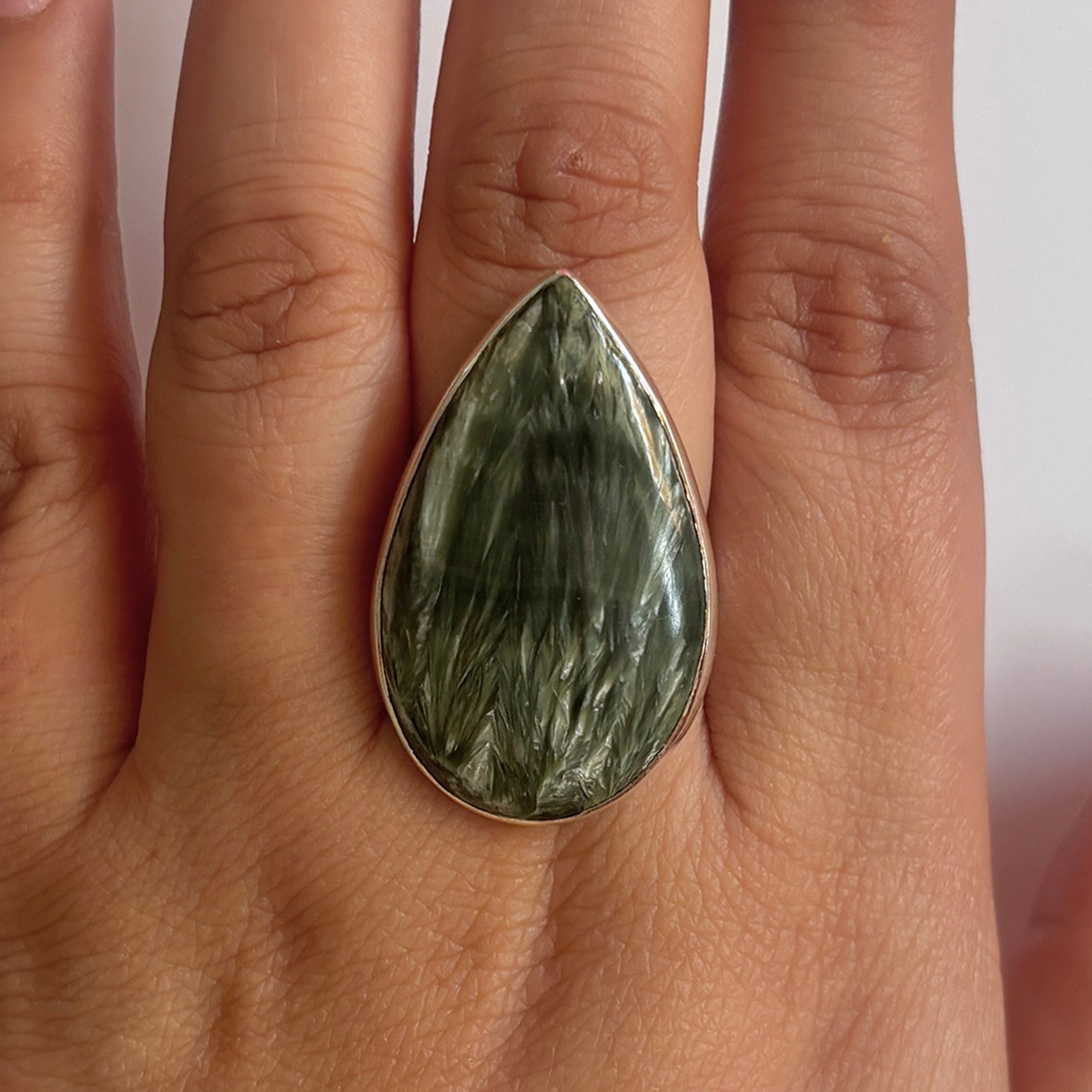 Seraphinite Ring-(SER-2-12)