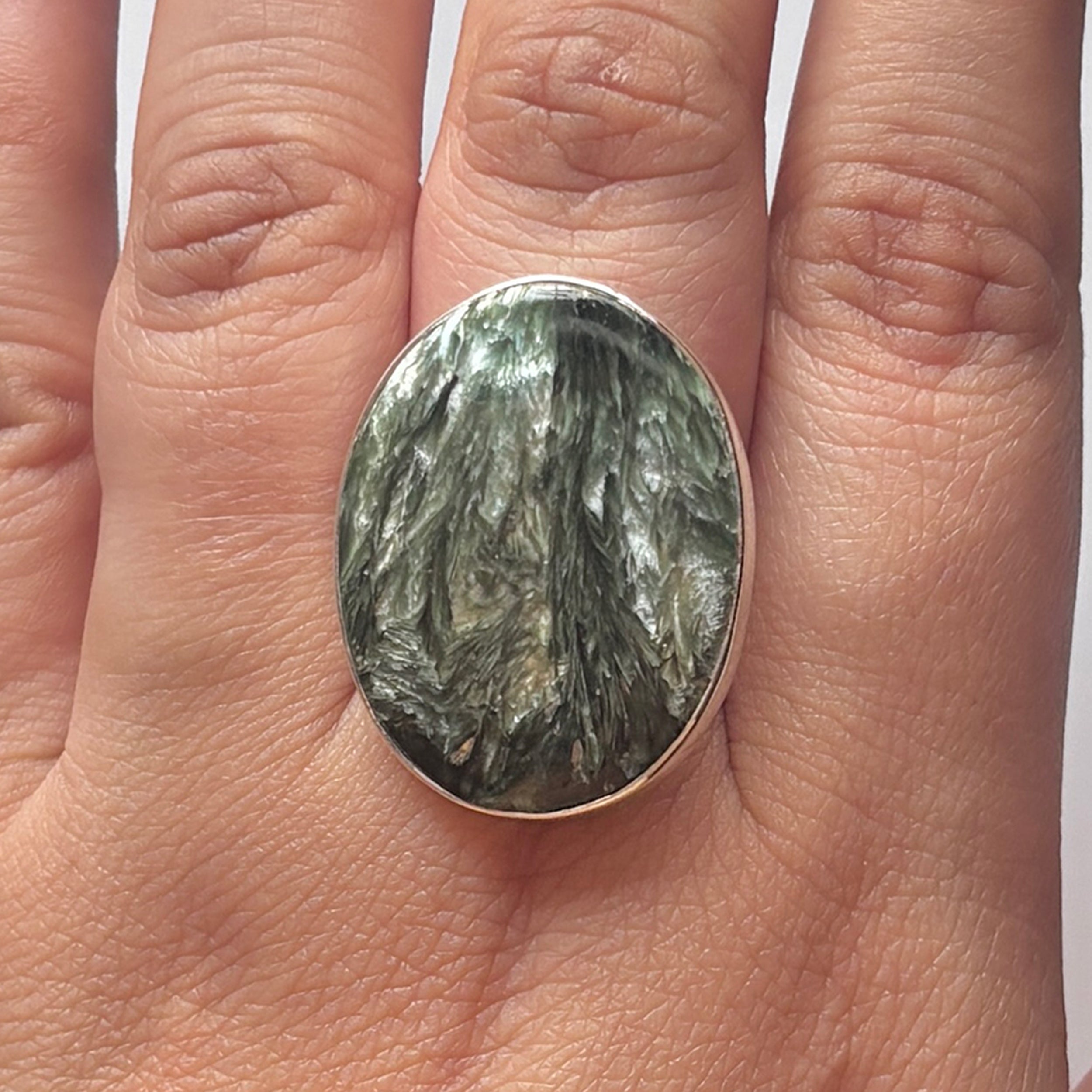 Seraphinite Ring-(SER-2-13)