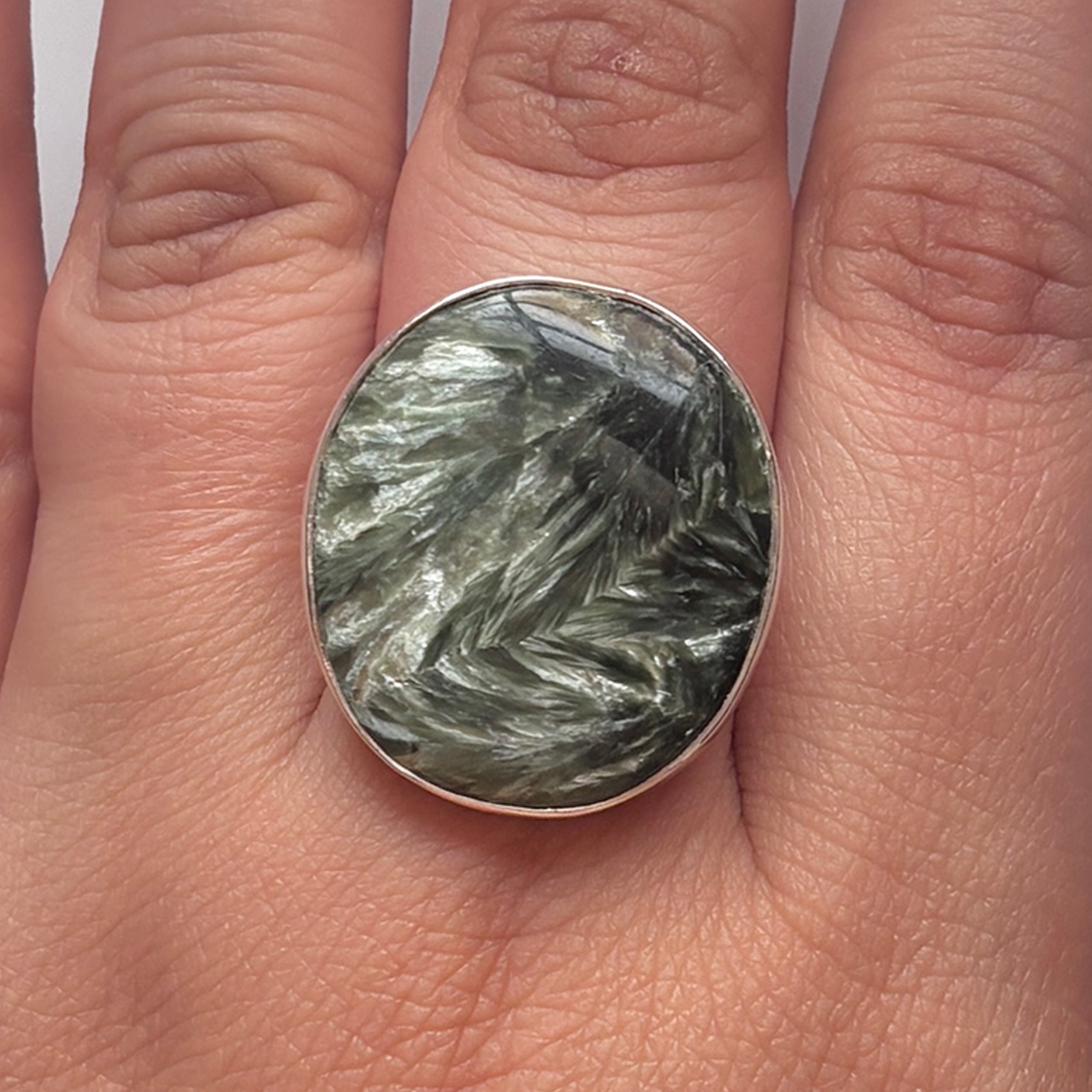 Seraphinite Ring-(SER-2-17)