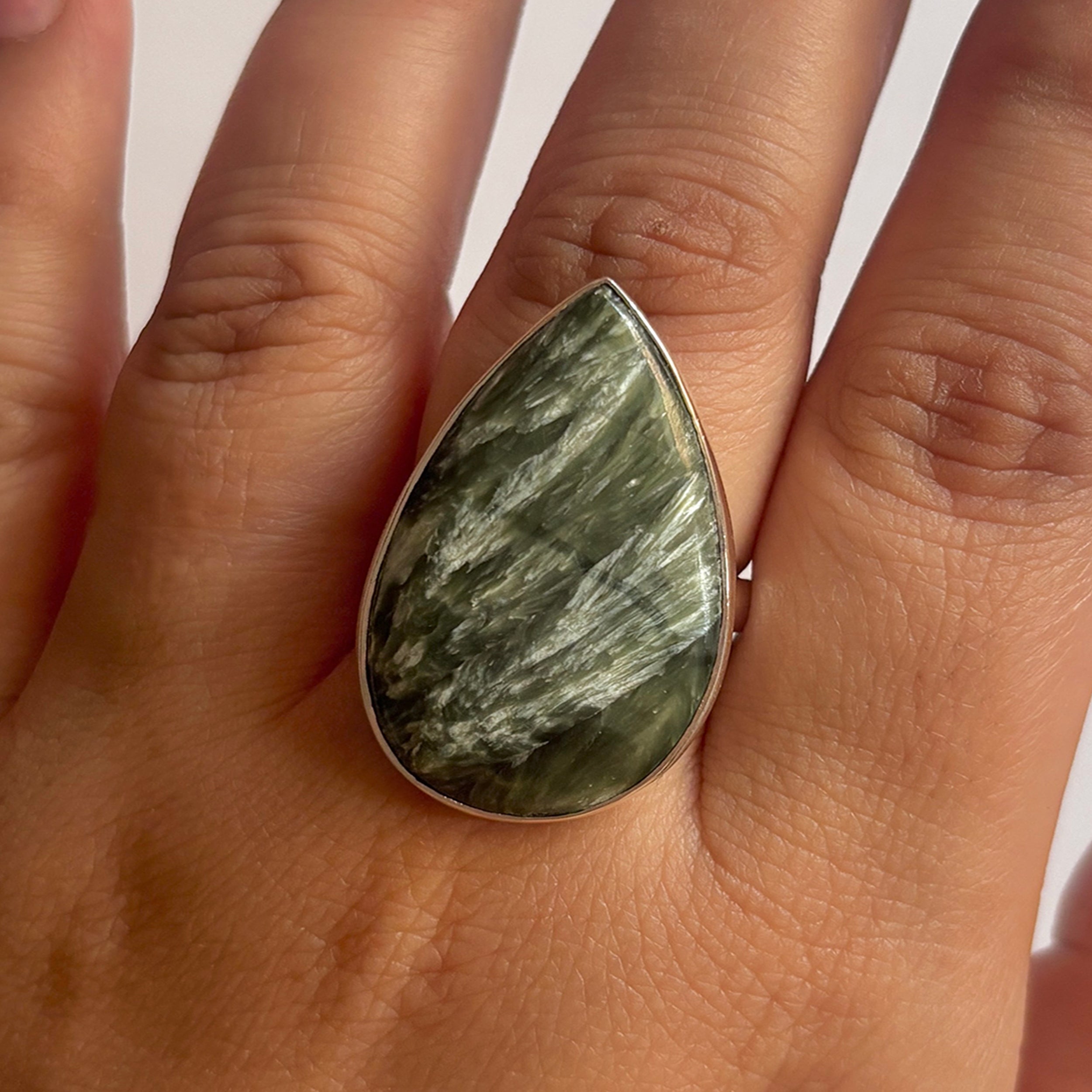 Seraphinite Ring-(SER-2-18)