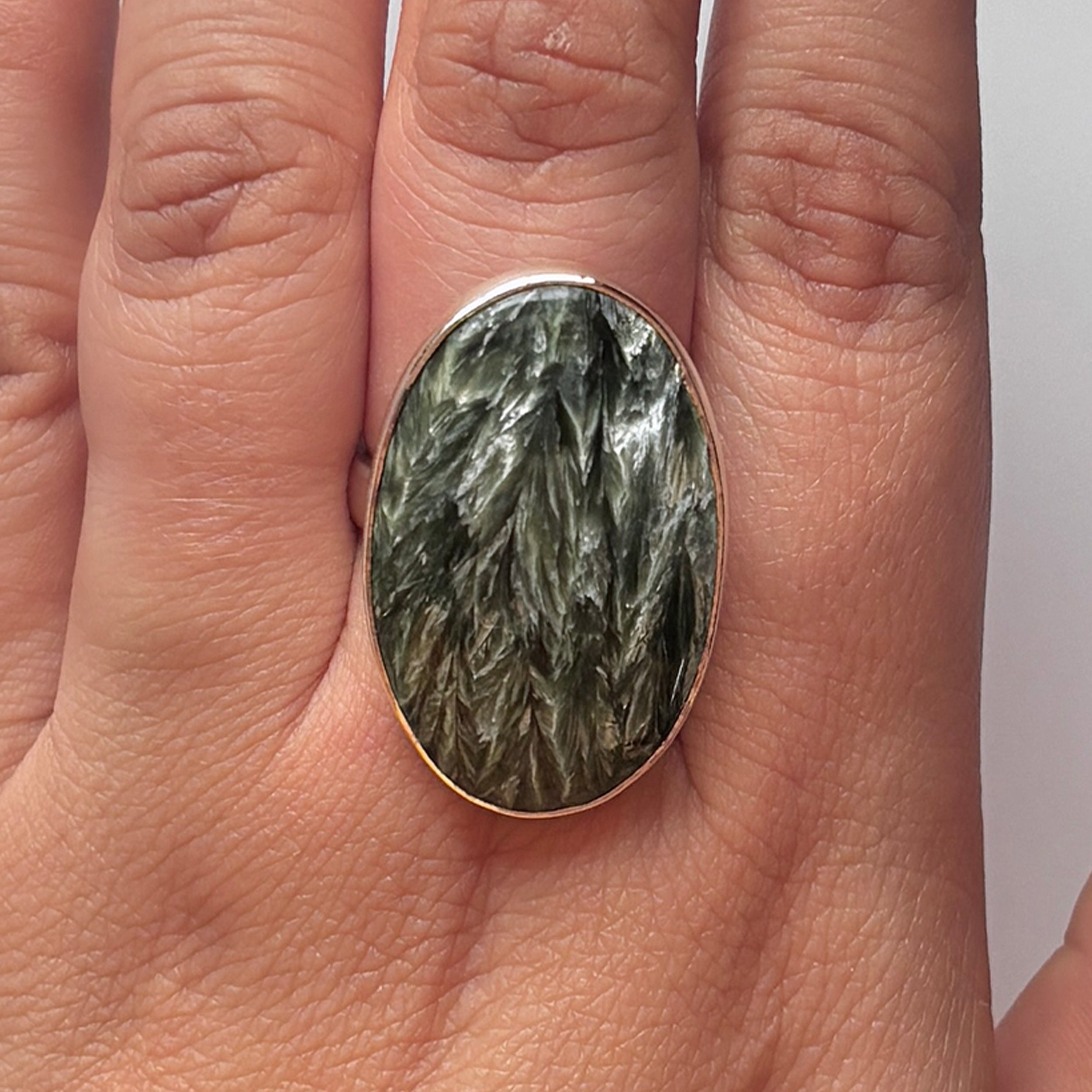 Seraphinite Ring-(SER-2-19)