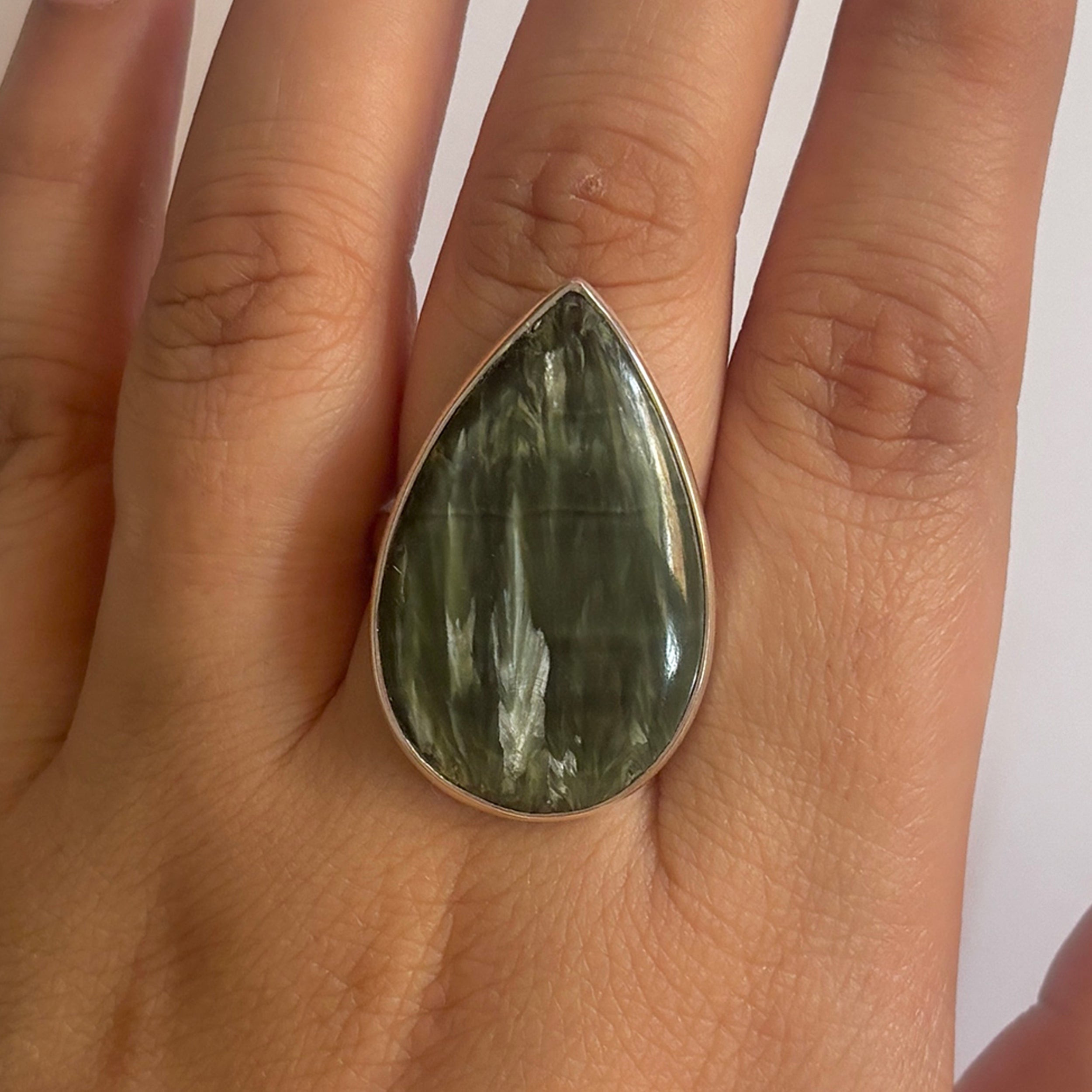 Seraphinite Ring-(SER-2-2)