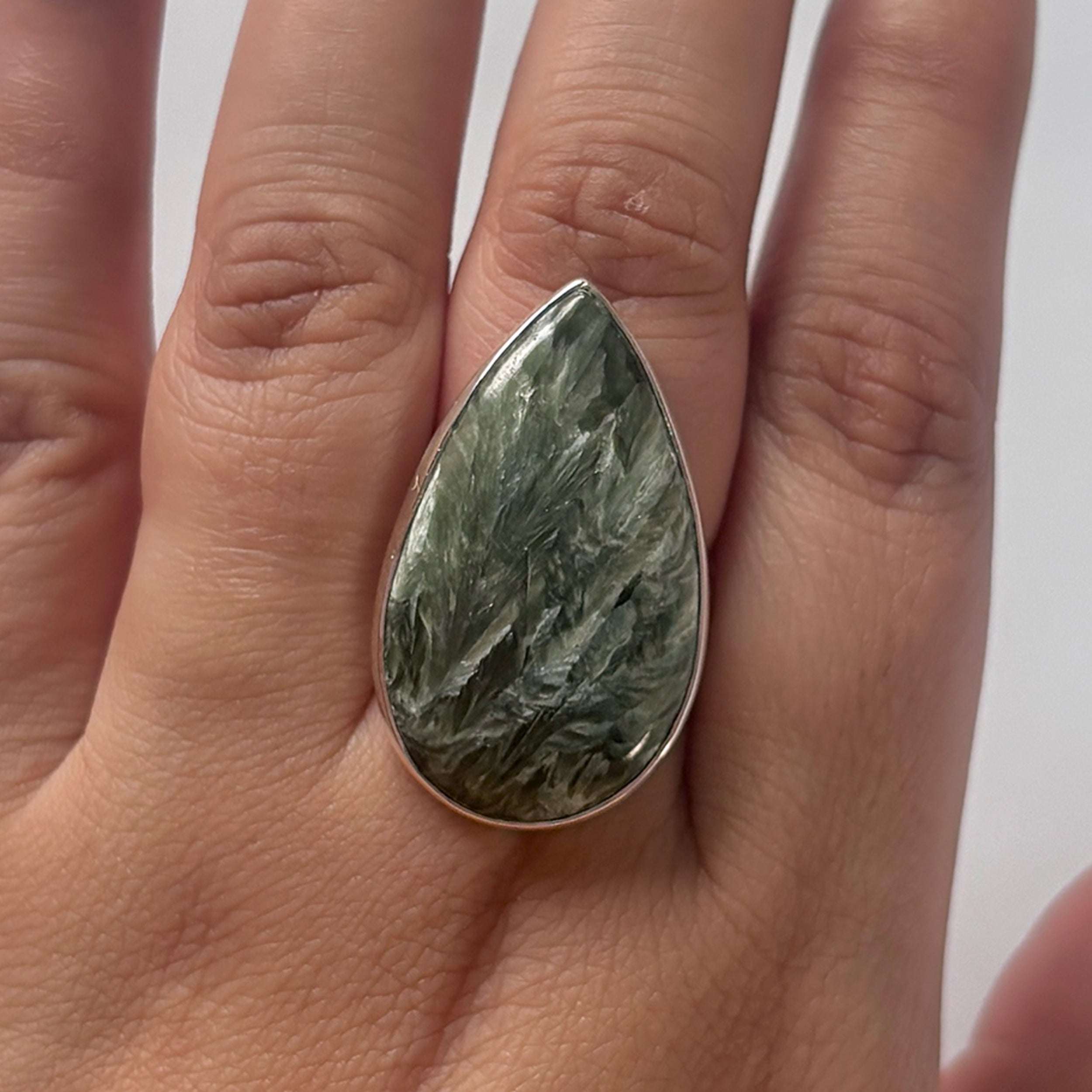 Seraphinite Ring-(SER-2-21)