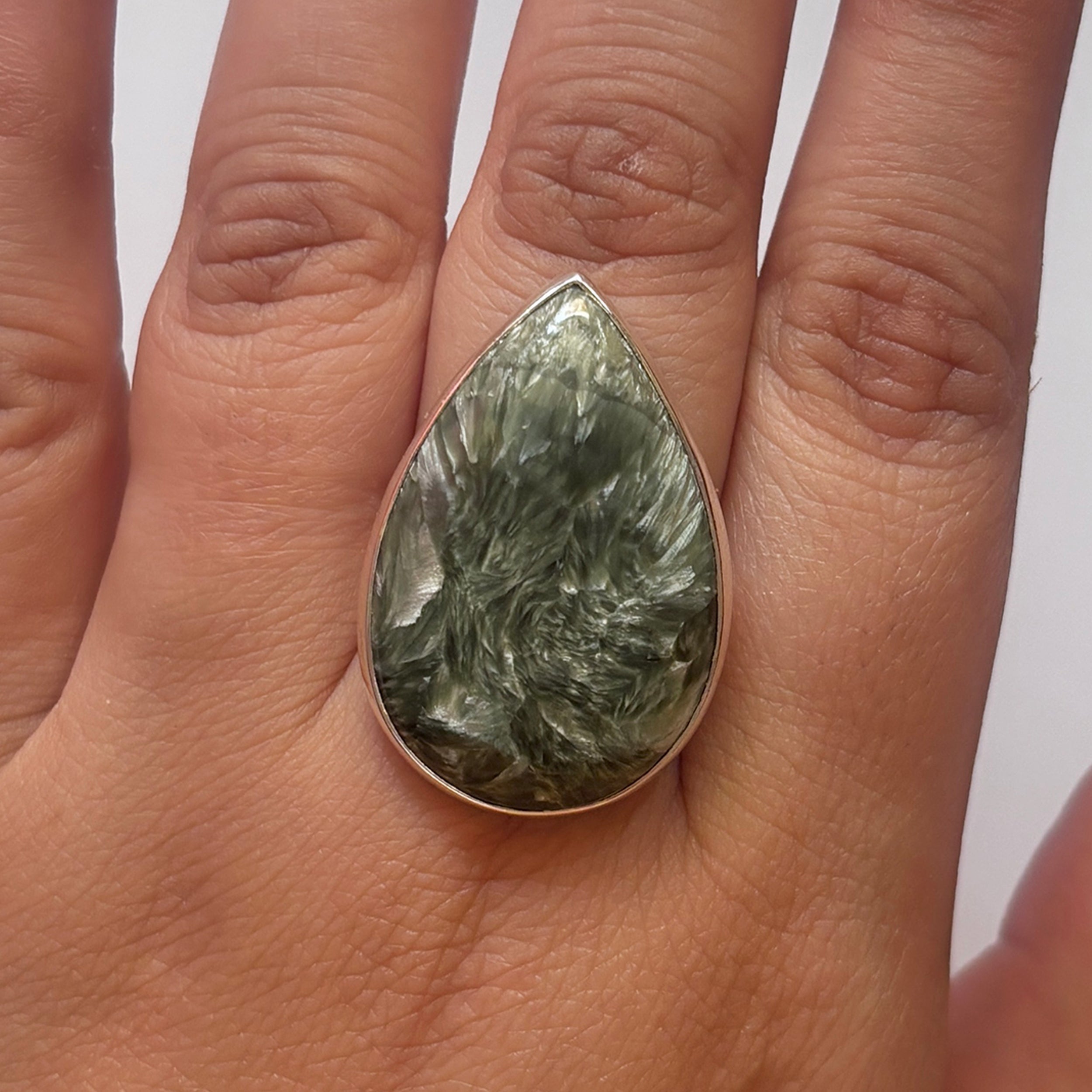 Seraphinite Ring-(SER-2-23)