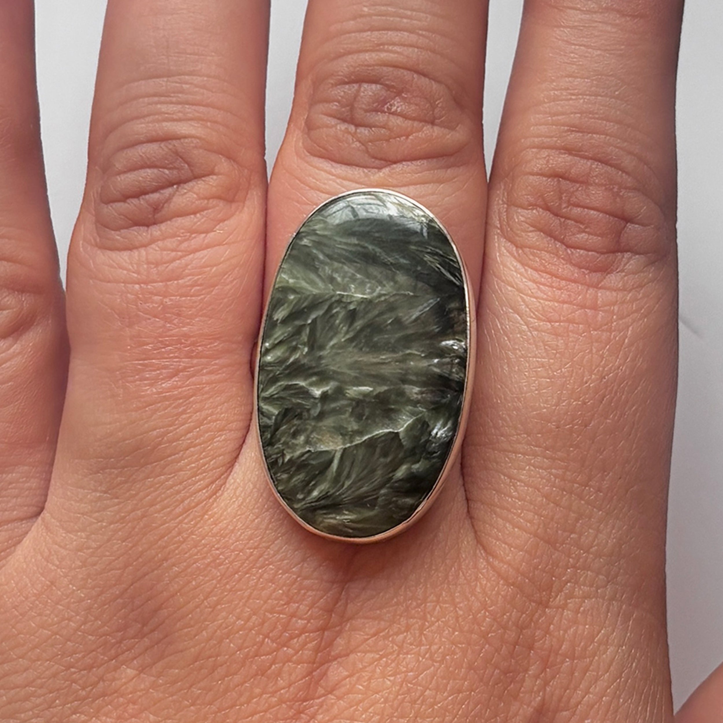 Seraphinite Ring-(SER-2-25)