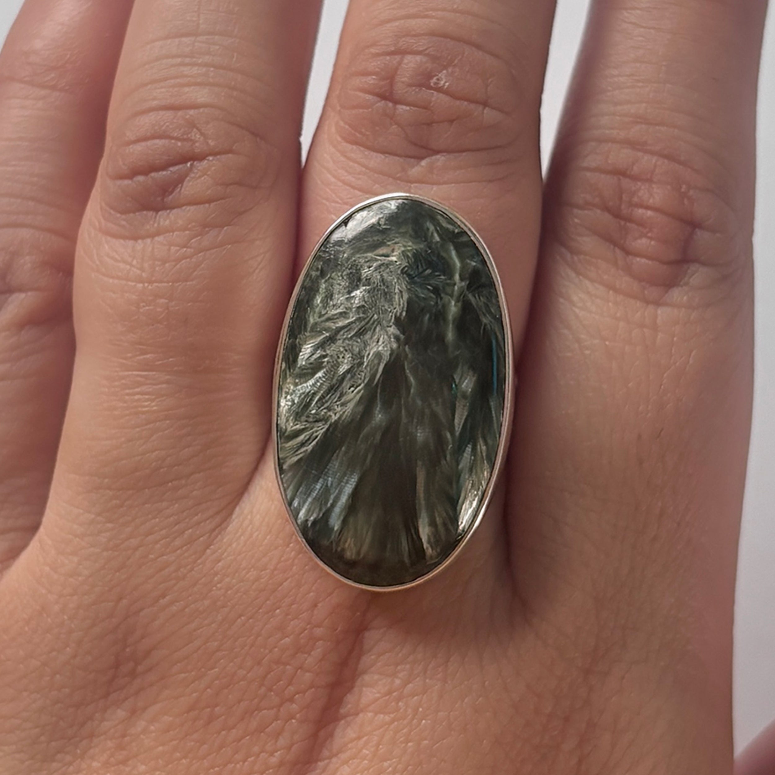 Seraphinite Ring-(SER-2-26)