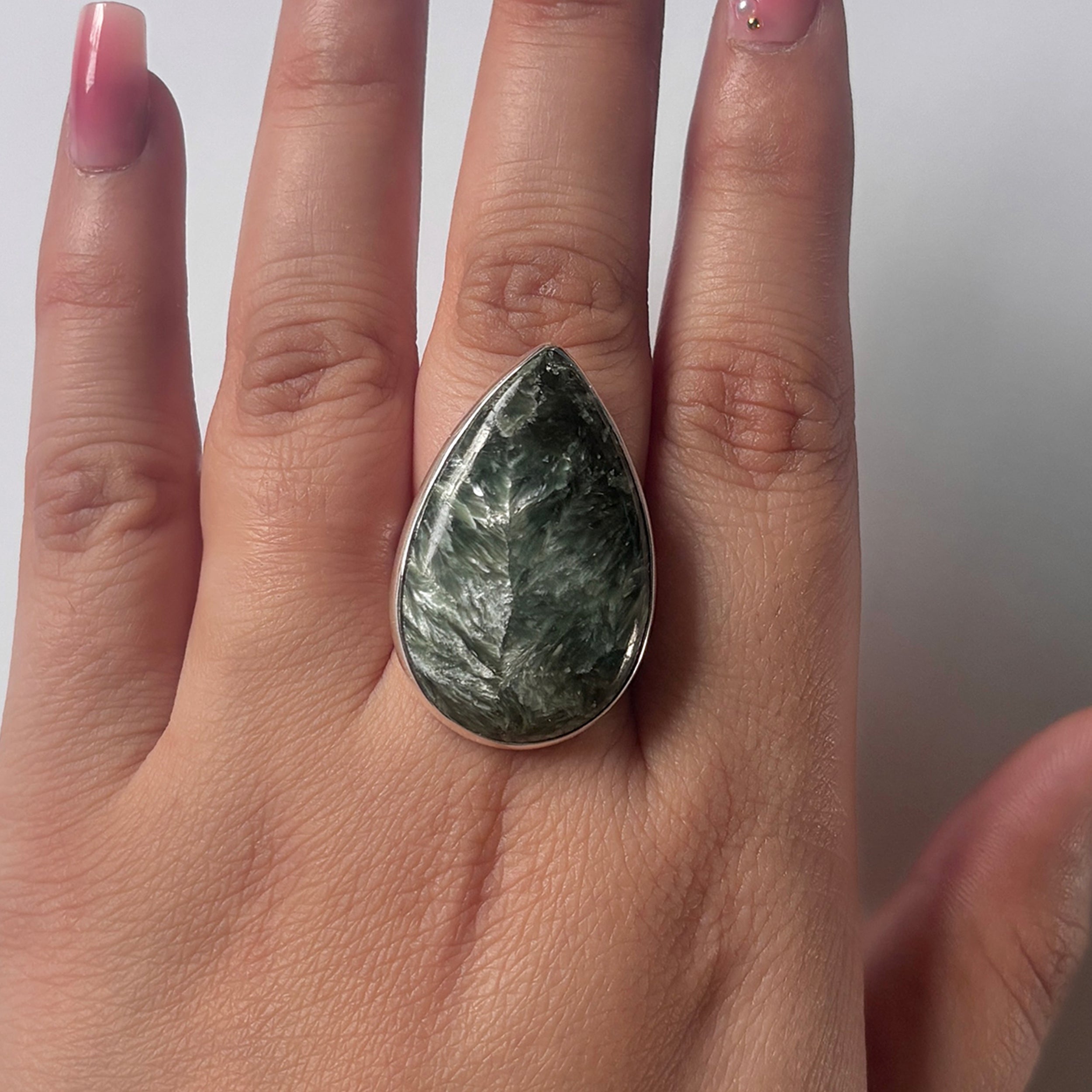 Seraphinite Ring-(SER-2-27)