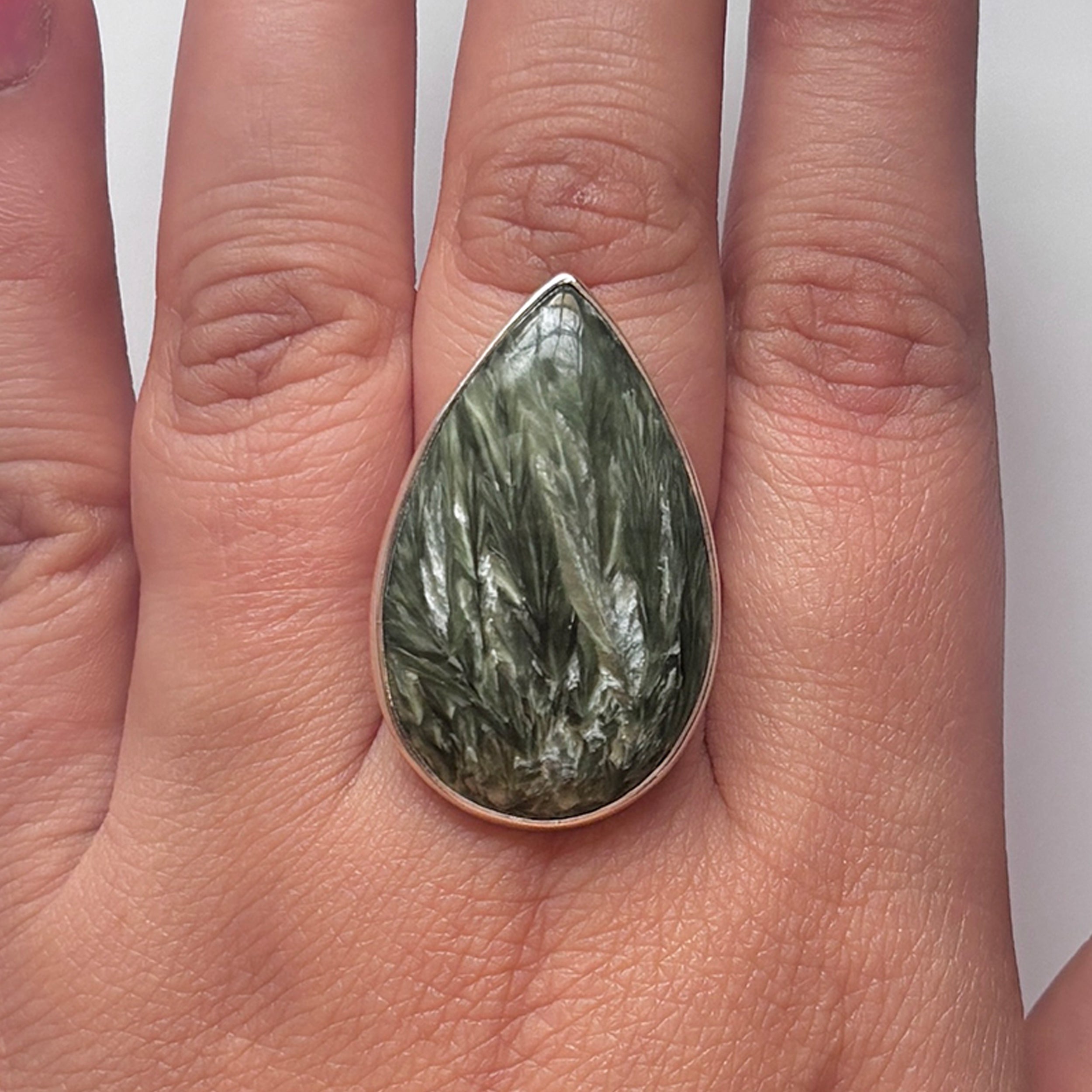 Seraphinite Ring-(SER-2-28)