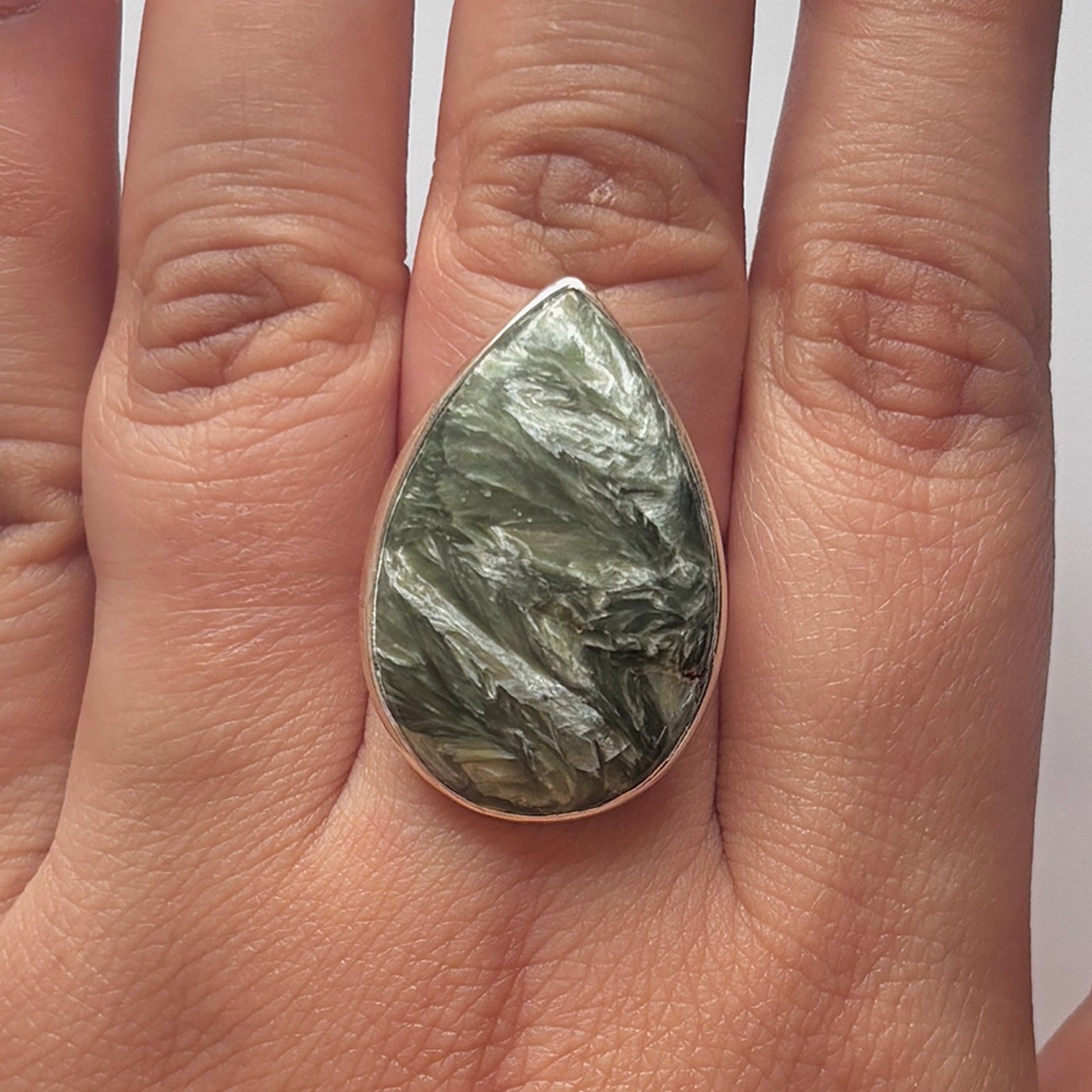Seraphinite Ring-(SER-2-3)