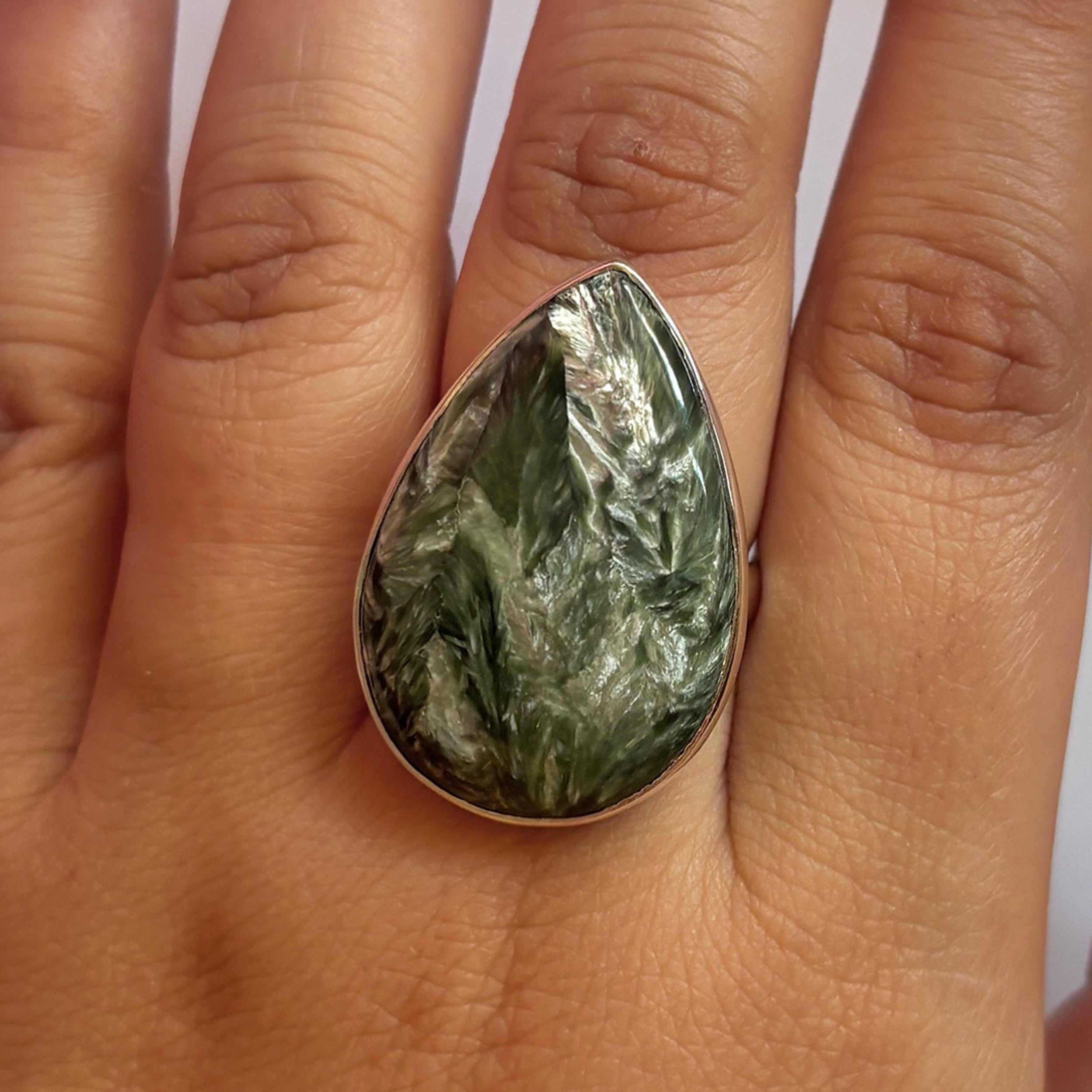 Seraphinite Ring-(SER-2-4)