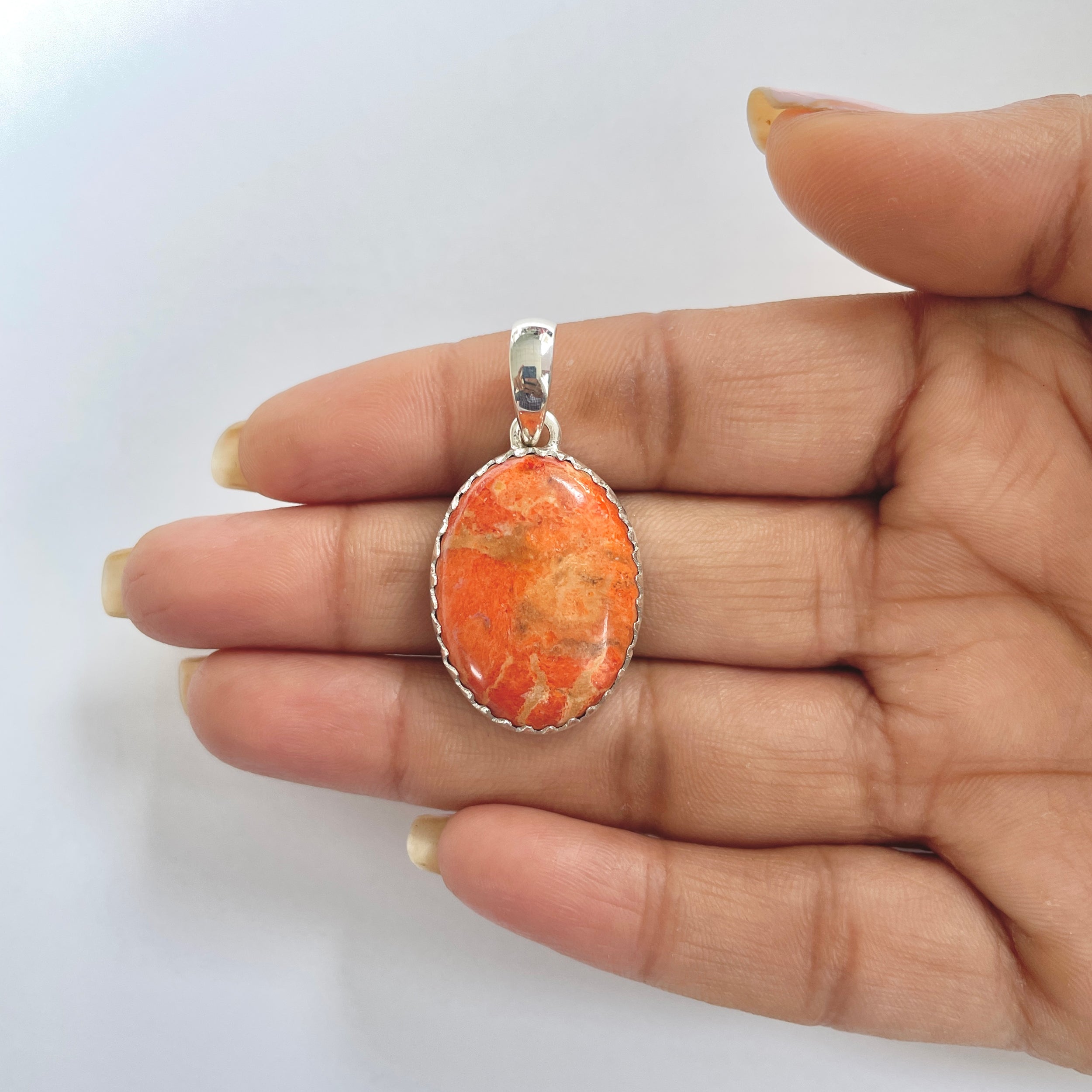 Sponge Coral Pendant-(SPC-1-10)