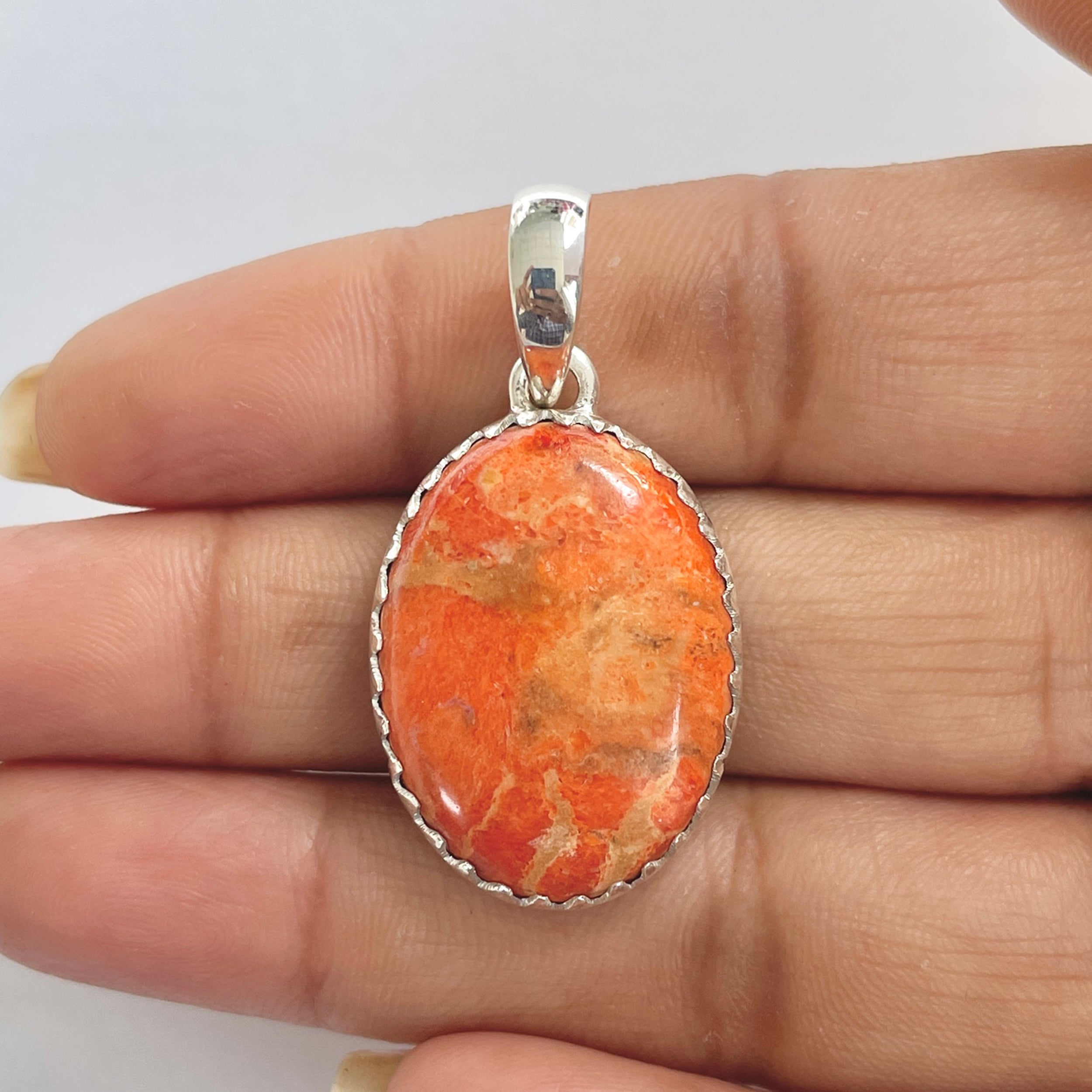 Sponge Coral Pendant-(SPC-1-10)