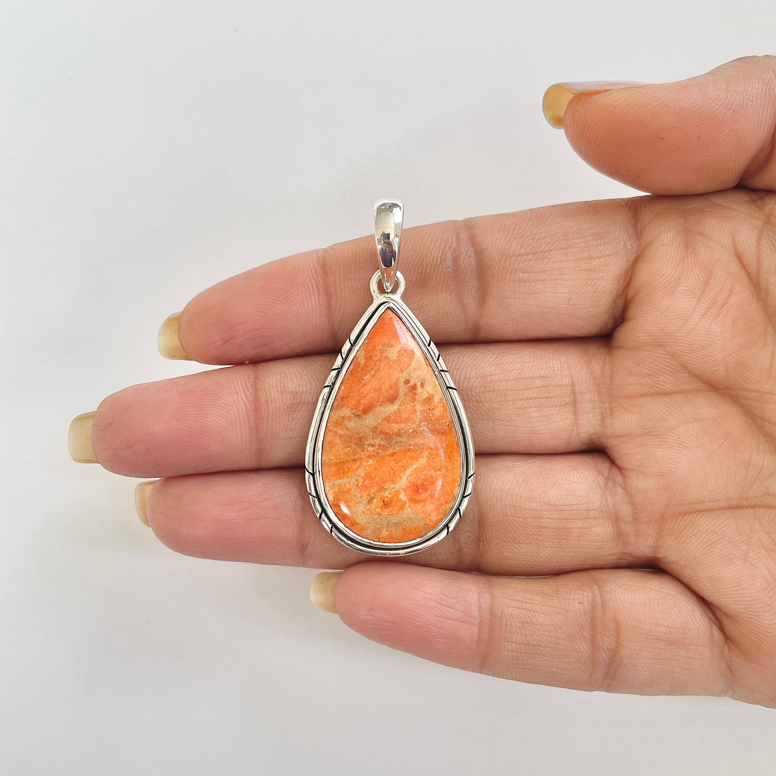 Sponge Coral Pendant-(SPC-1-12)