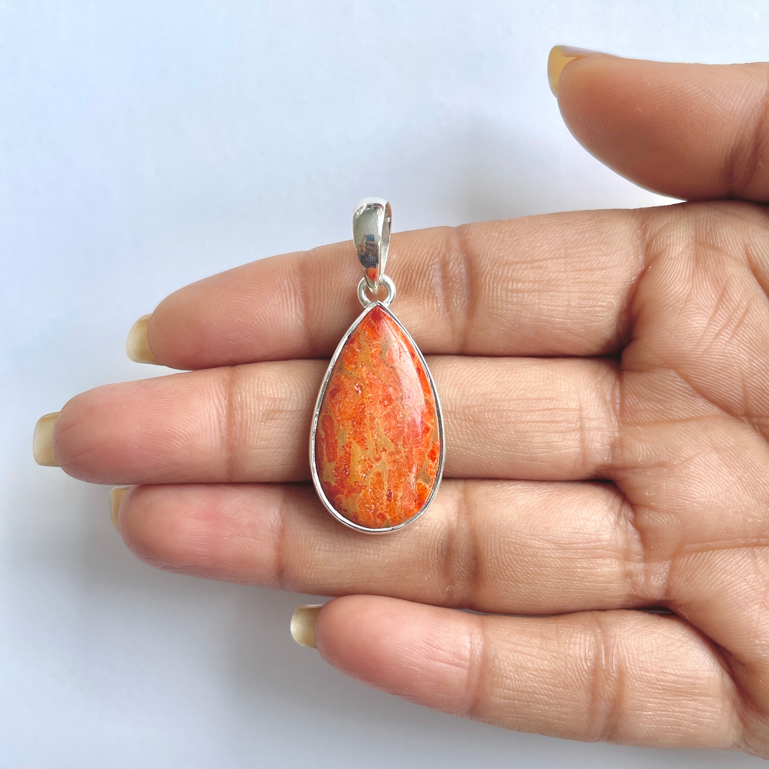 Sponge Coral Pendant-(SPC-1-13)