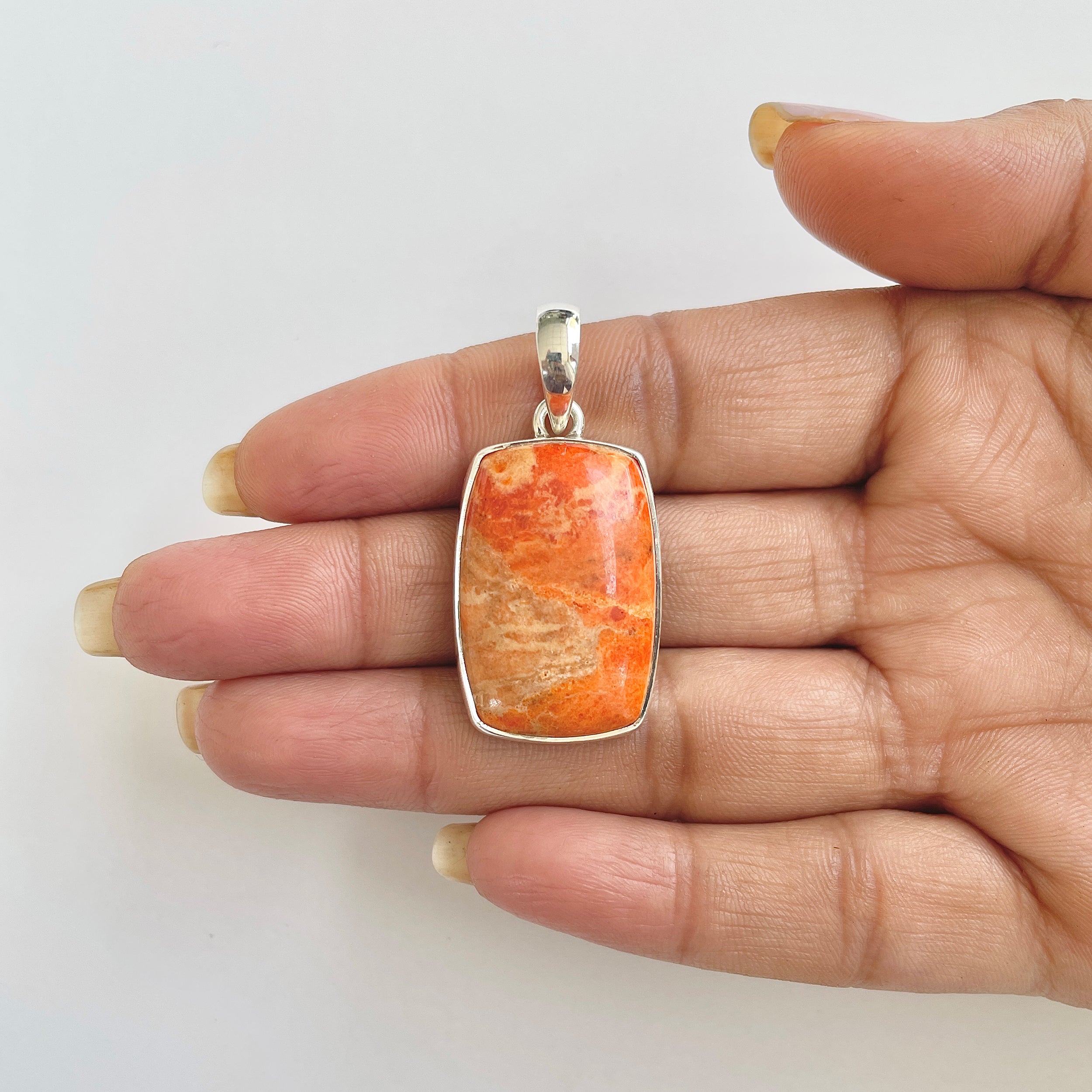 Sponge Coral Pendant-(SPC-1-17)