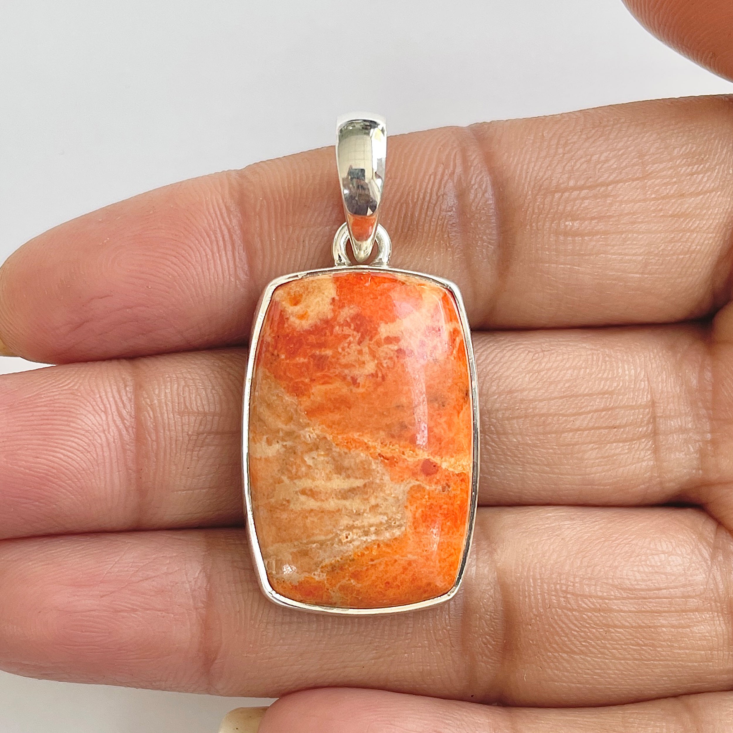 Sponge Coral Pendant-(SPC-1-17)