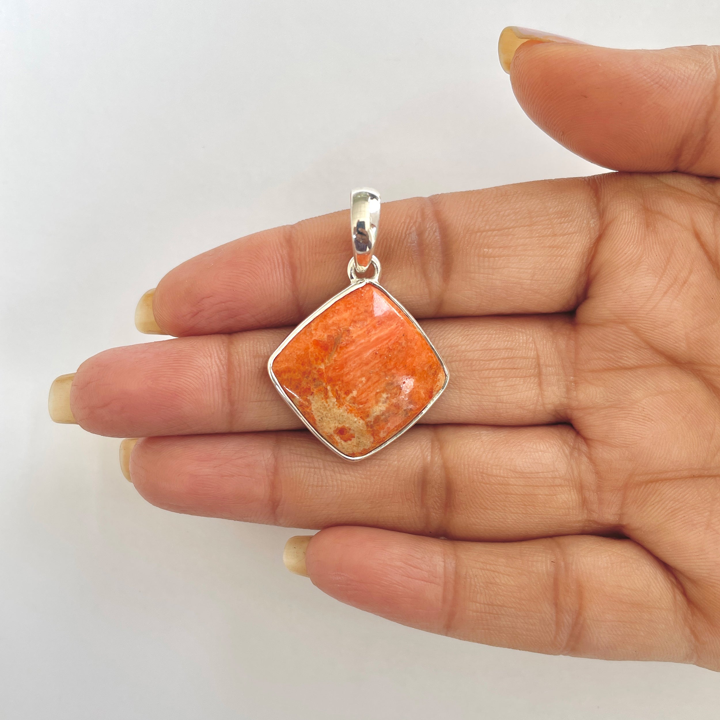 Sponge Coral Pendant-(SPC-1-18)